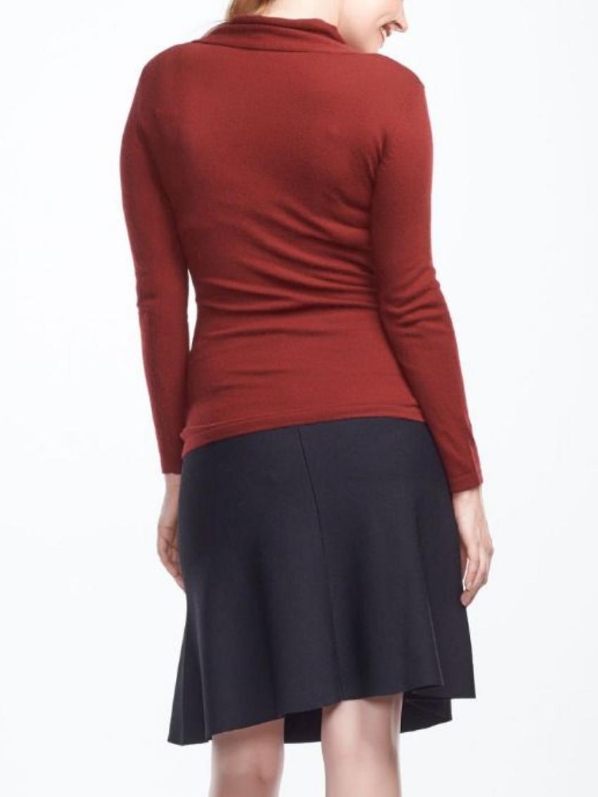 Soon Maternity Riley Maternity Knit Top - /Red