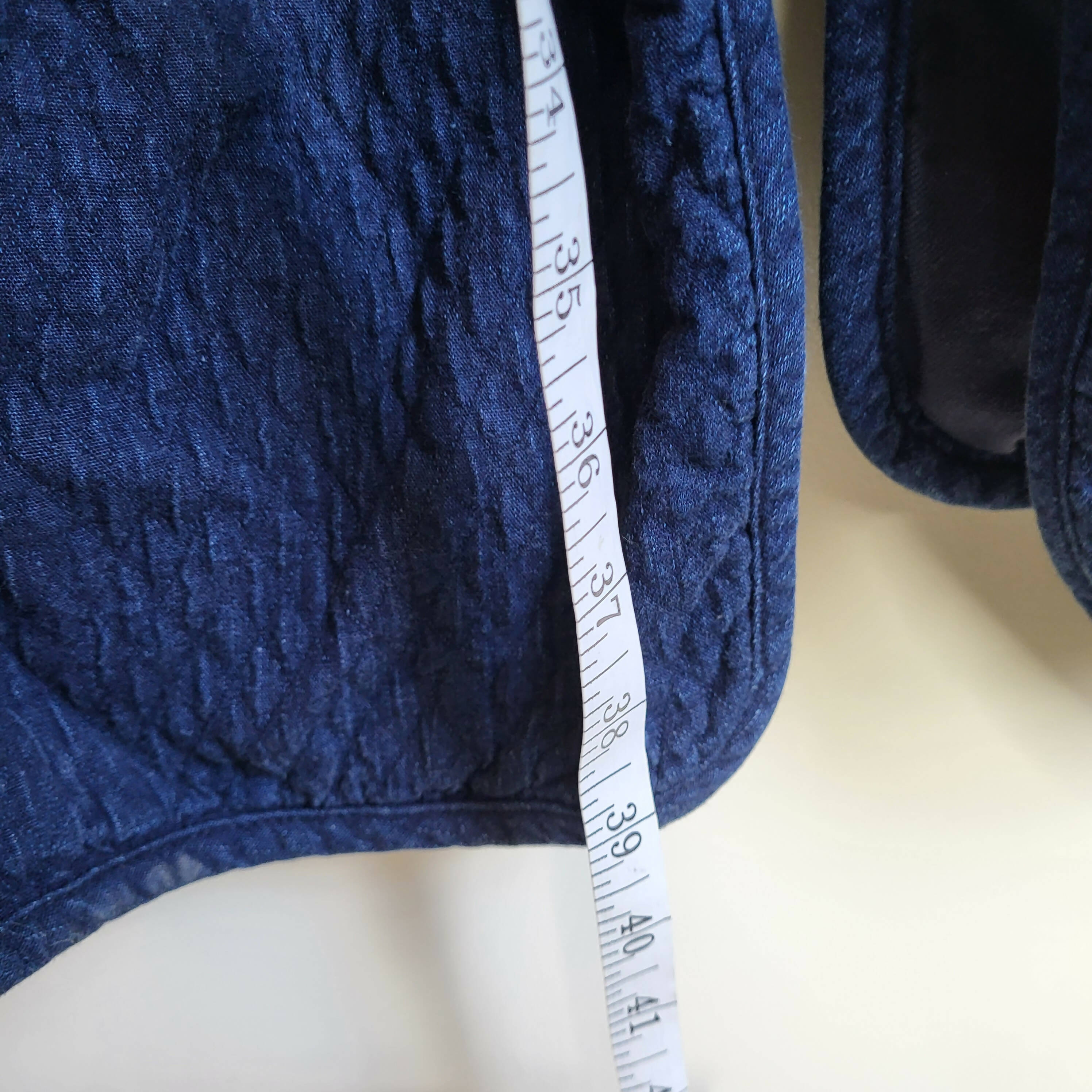 Rag & Bone Quilted Self Tie Liner Coat - /Navy Size S