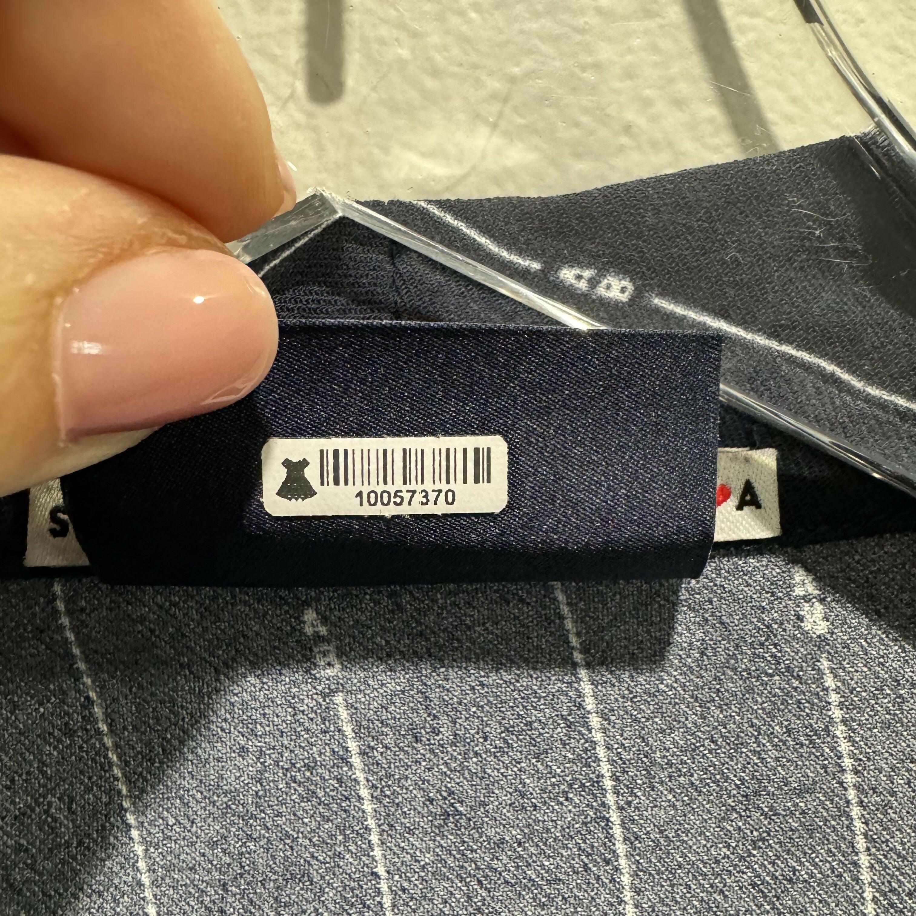 Scotch & Soda Lightweight Pinstripe Blazer - Stripes - Navy/Night - XL