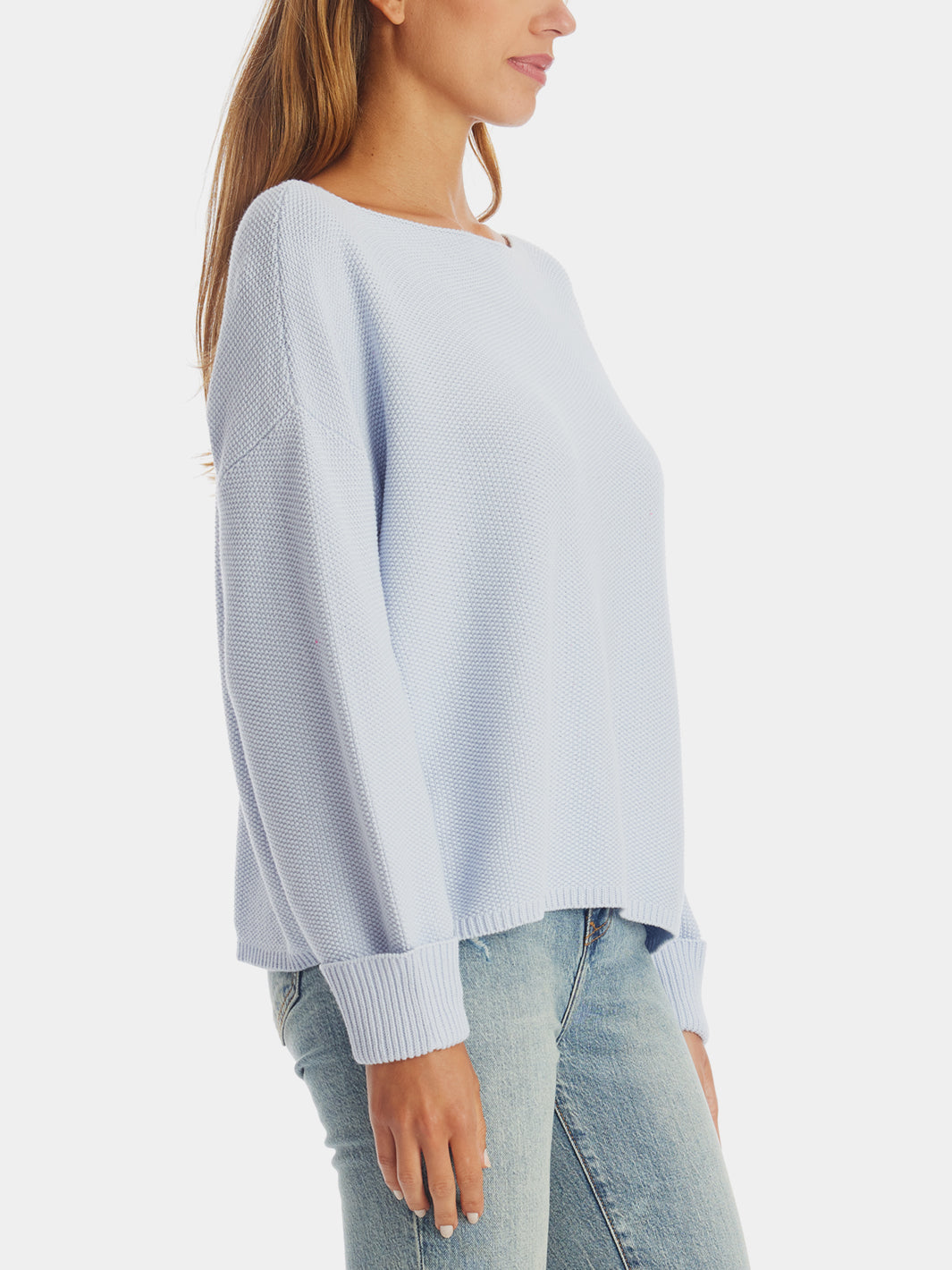 FRENCH CONNECTION Mozart Moss Stitch Sweater Size S