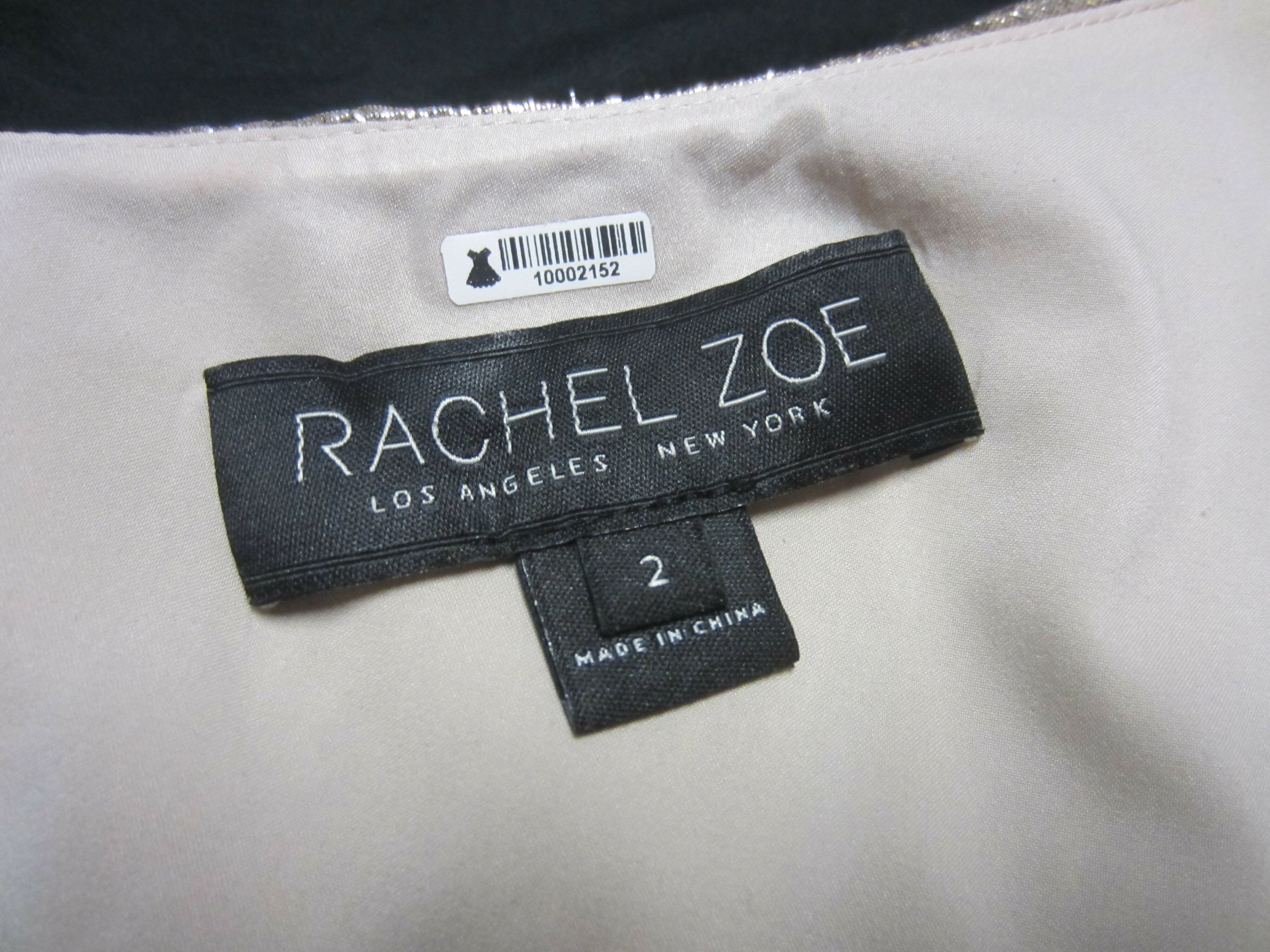 Rachel Zoe One Shoulder Ruffled Gold Dress - Gold - 2