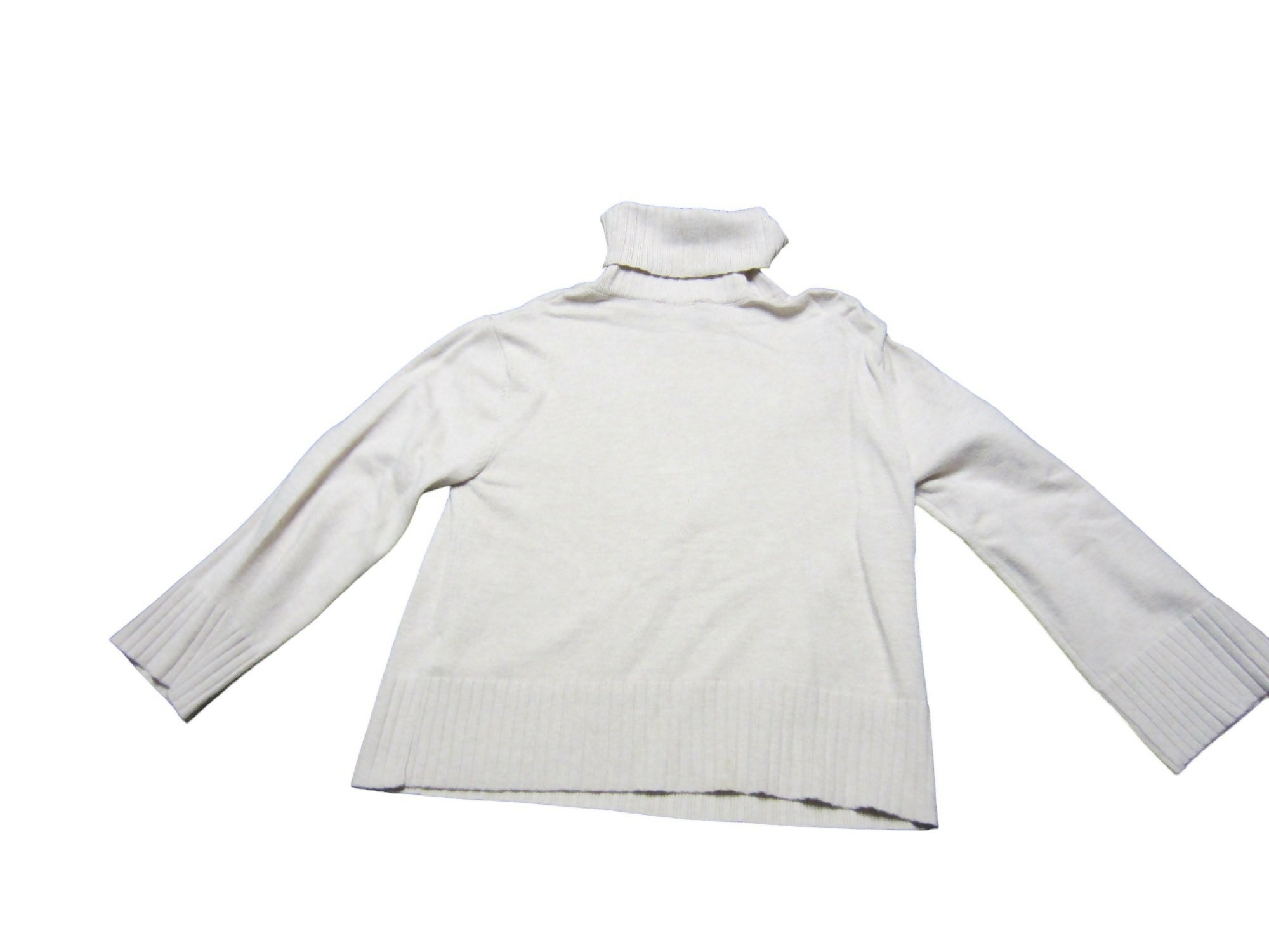 Laundry by Shelli Segal Wide Sleeve Cozy Turtleneck Sweater - /Beige - XS