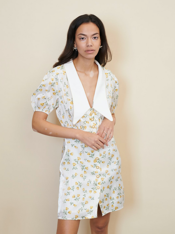 Game Floral Mini Dress