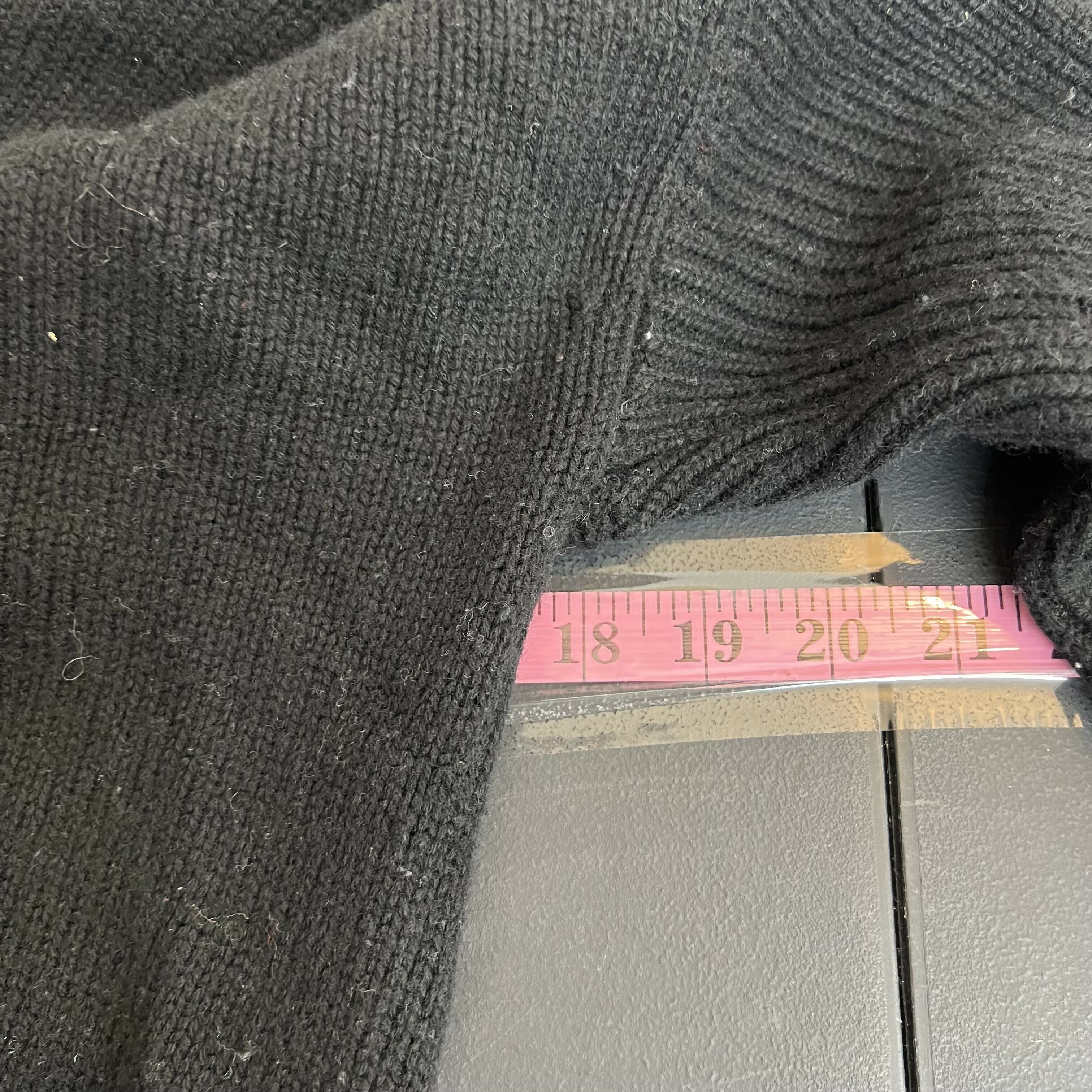 Naadam Merino Wool Cashmere Black Sweater Hooded Sz XS