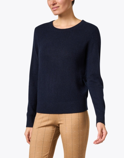 White + Warren Cashmere Sweatshirt - /Navy - M