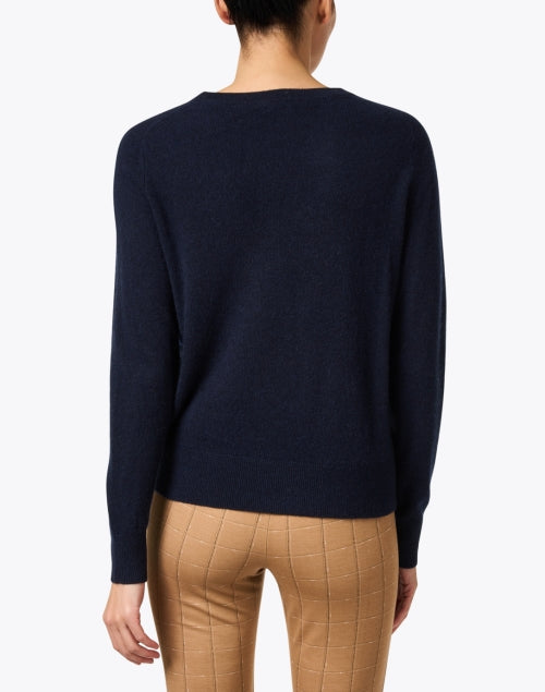 White + Warren Cashmere Sweatshirt - /Navy - M