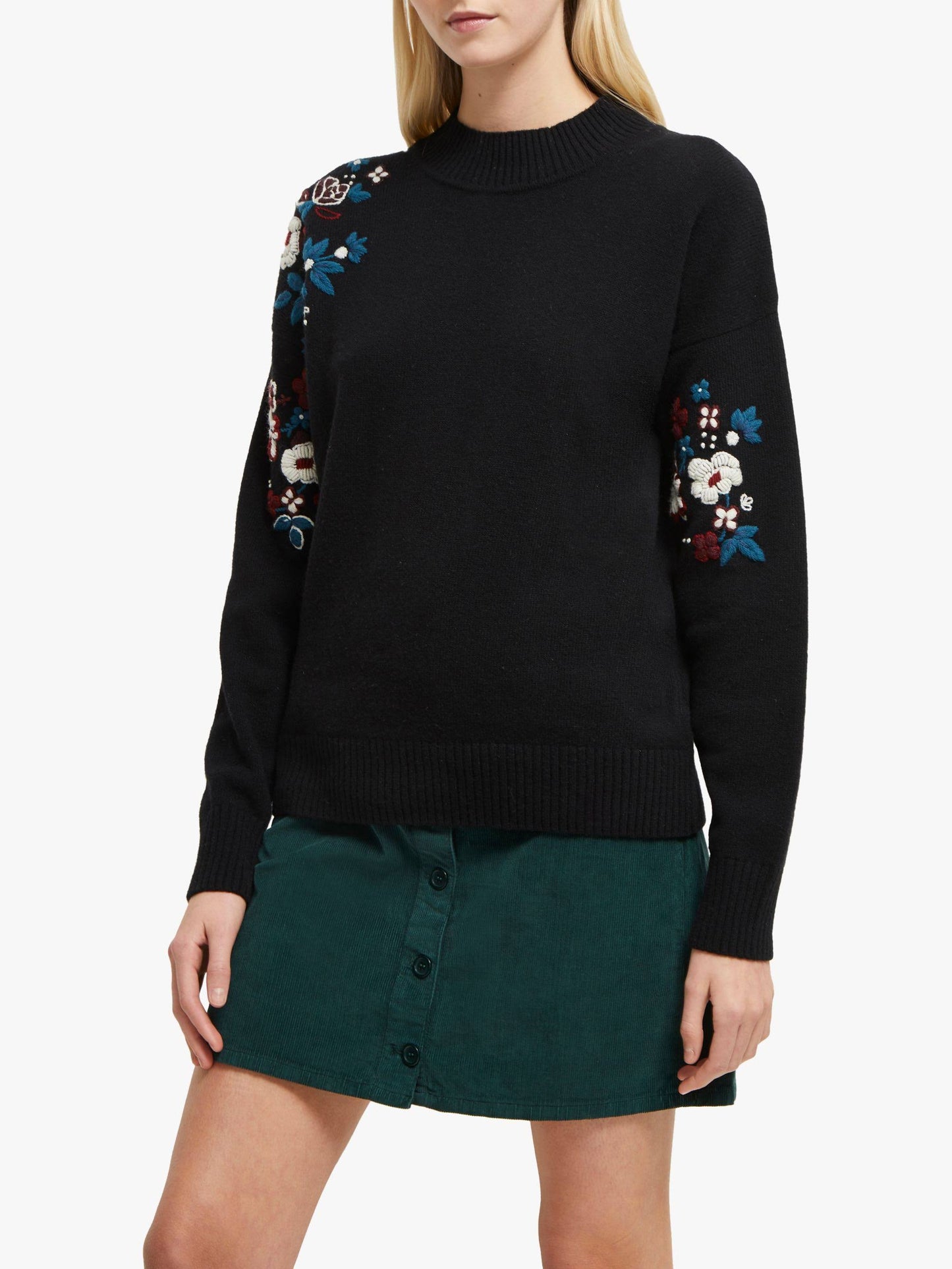 French Connection Sweaters French Connection Tilda Embroidered Knit Sweater