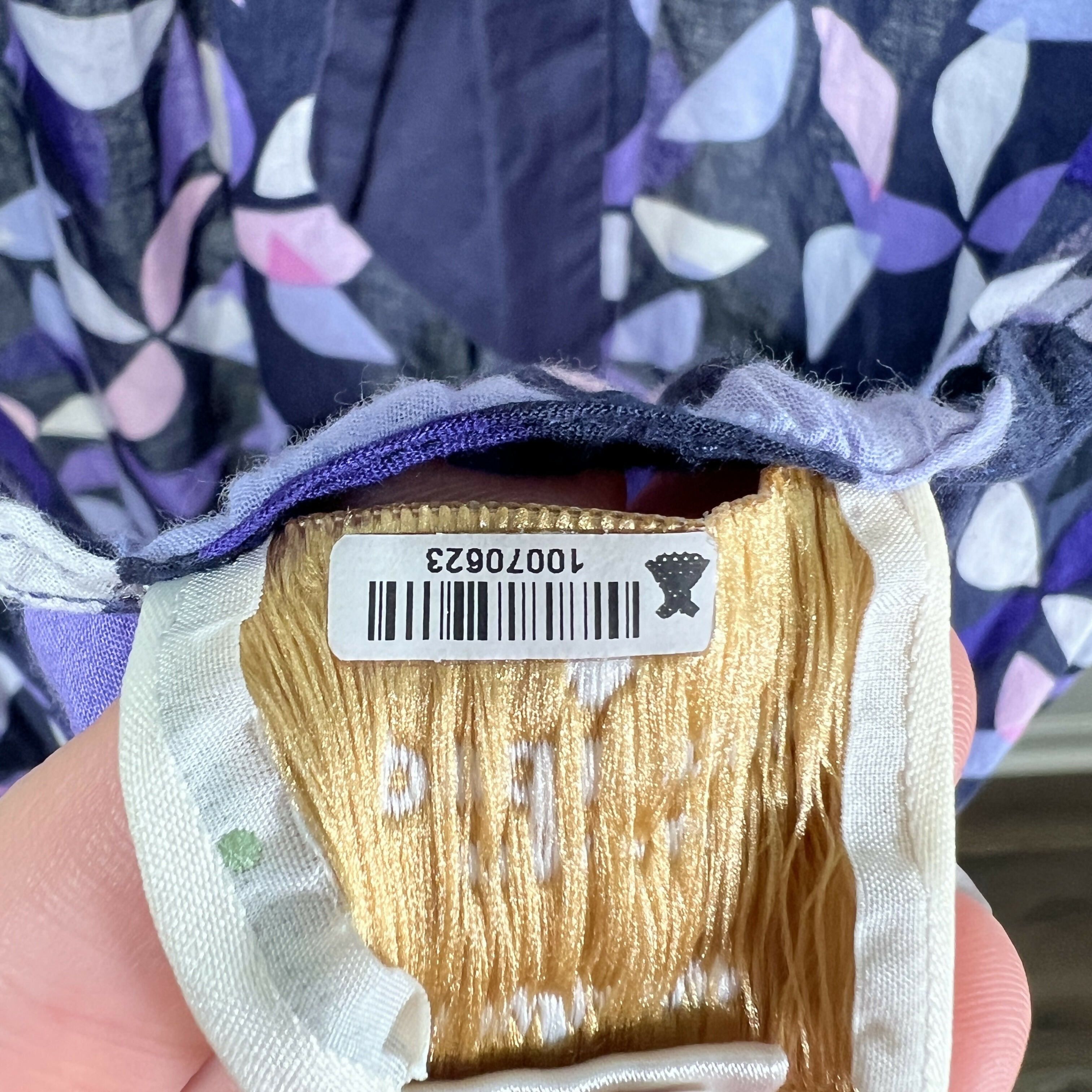 Kate Spade New York Spinner Tie Back Shift Dress Geometric Navy Multi/Rich Navy/M