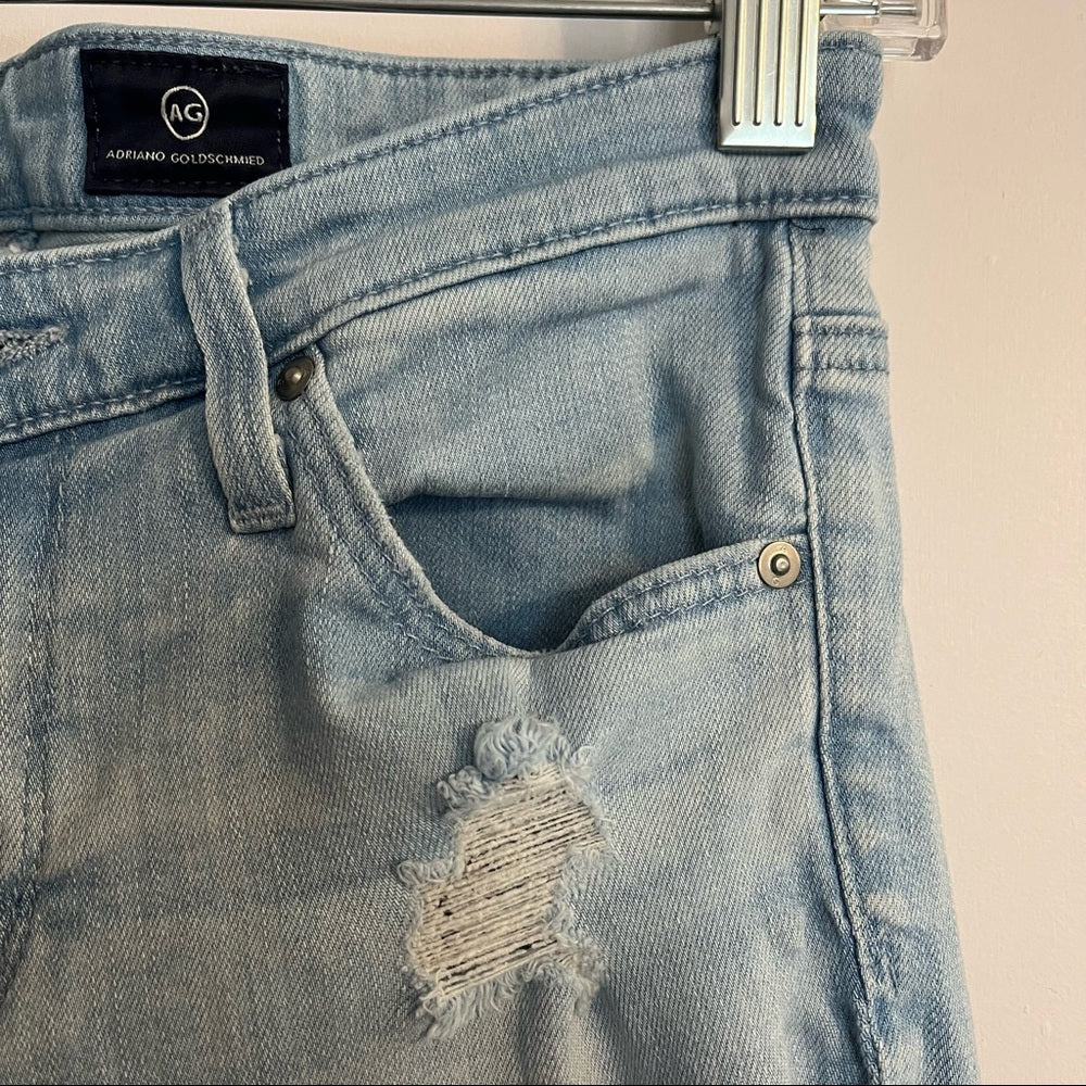 AG Adriano Goldschmied | Light Wash The Legging Ankle Super Skinny Jeans Size 26