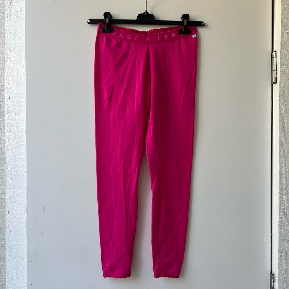 NWT Savage X Fenty Leggings - HOT pink - Size S