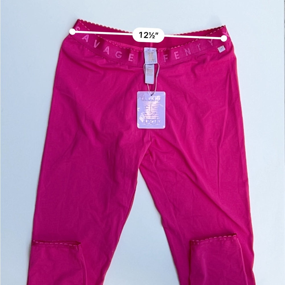 NWT Savage X Fenty Leggings - HOT pink - Size S