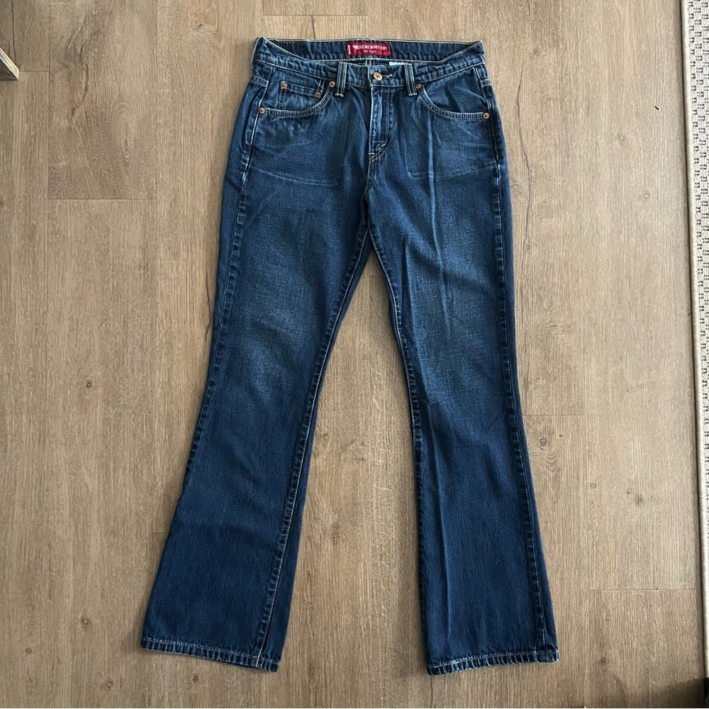Levi’s 515 Nouveau Bootcut Jeans - Dark Blue Wash - Size 6