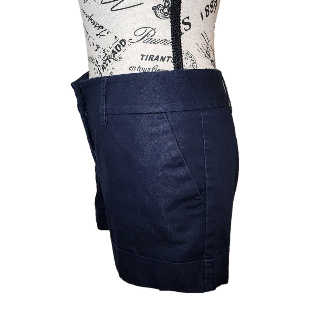New York & Company Blue Denim Shorts Size: 8