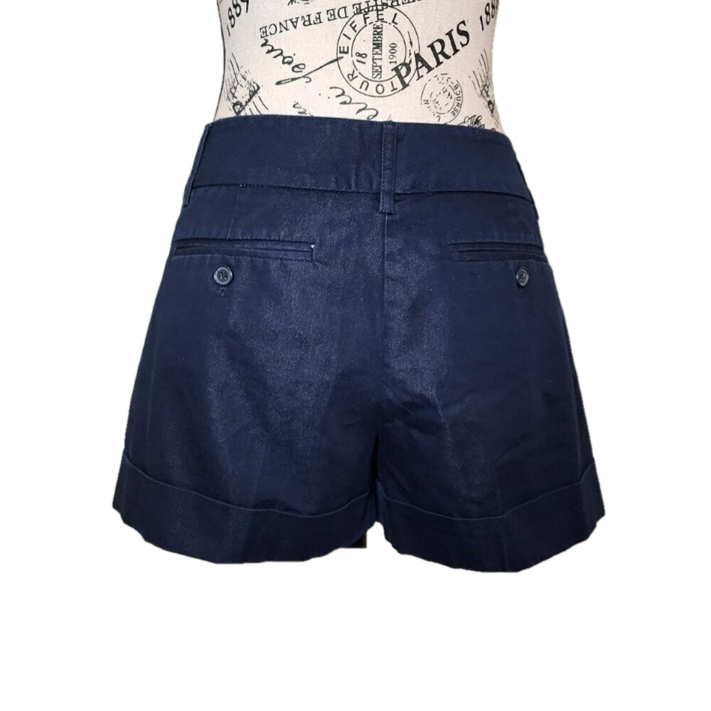 New York & Company Blue Denim Shorts Size: 8