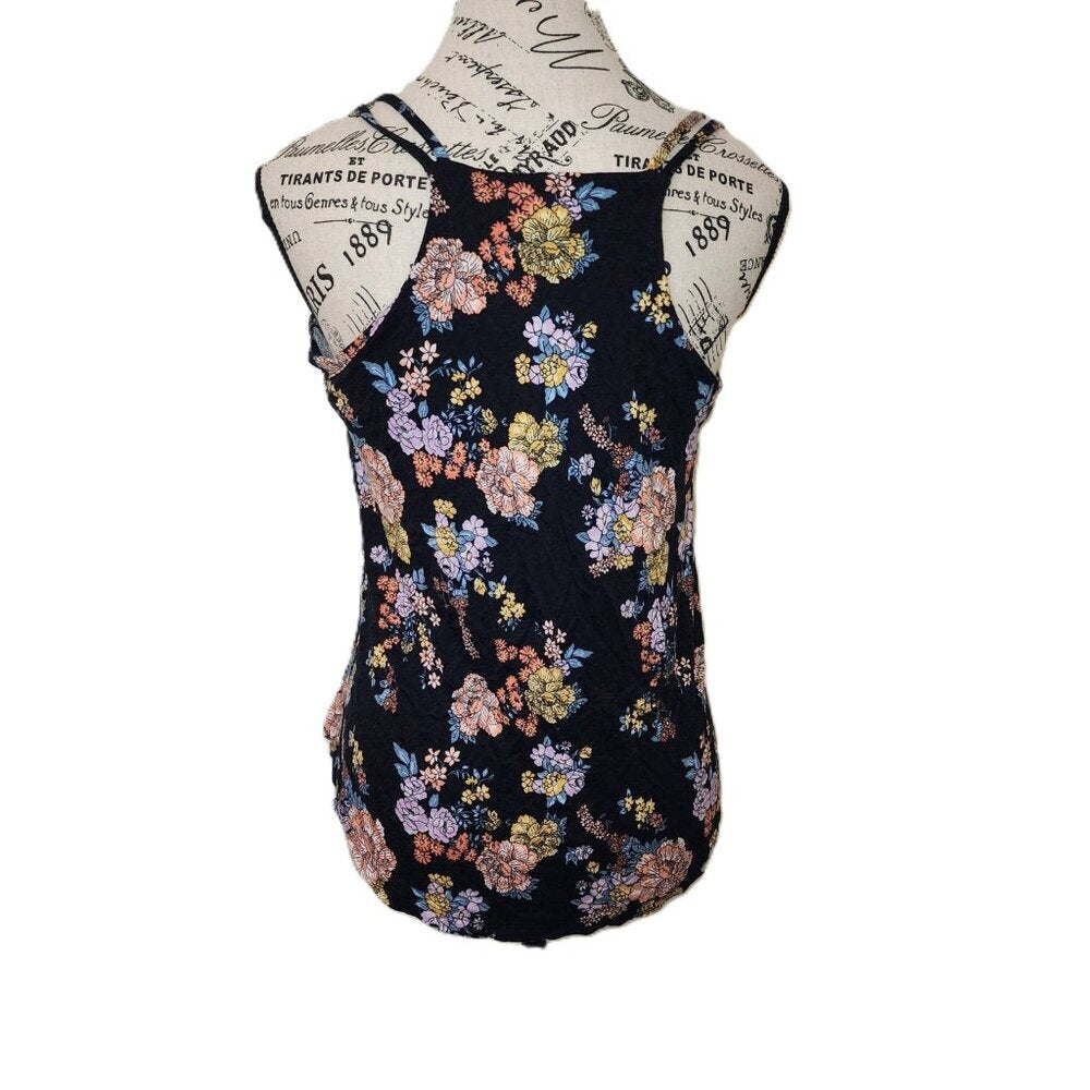 Pink Republic Blue Floral Top Size M