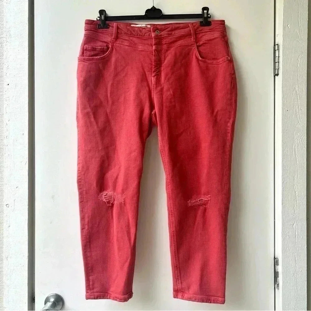 NWOT Anthropologie Pilcro and The Letterpress High Rise Slim Jeans - Size 18W