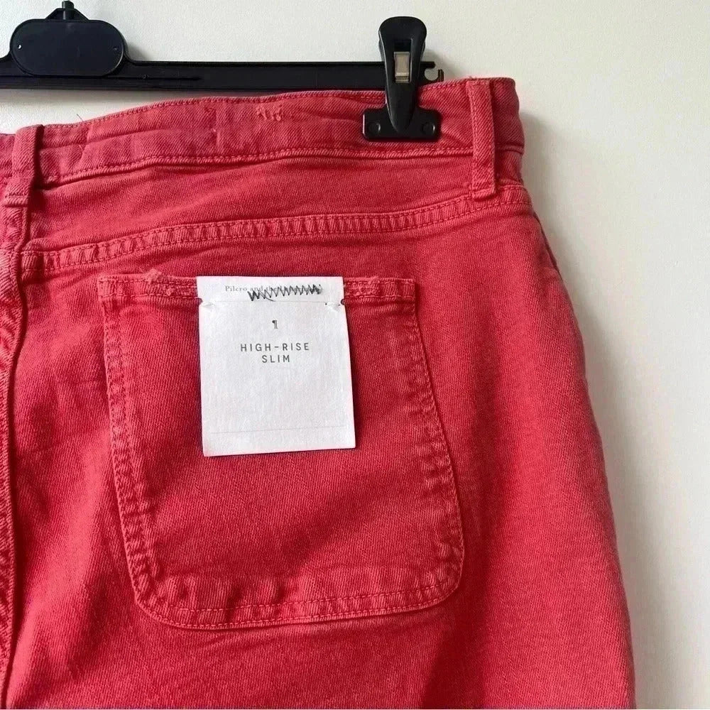 NWOT Anthropologie Pilcro and The Letterpress High Rise Slim Jeans - Size 18W