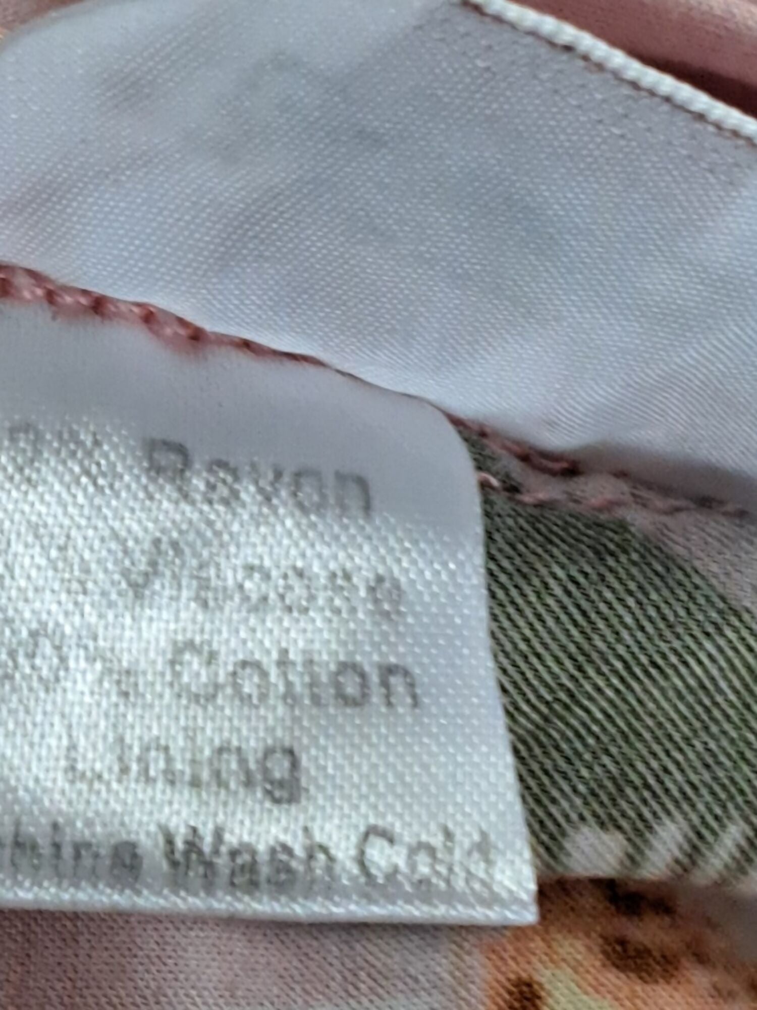 Rachel Parcell Fit & Flare Tiered Hem Shirt Dress- Floral- Pink Multi/Botanical -10