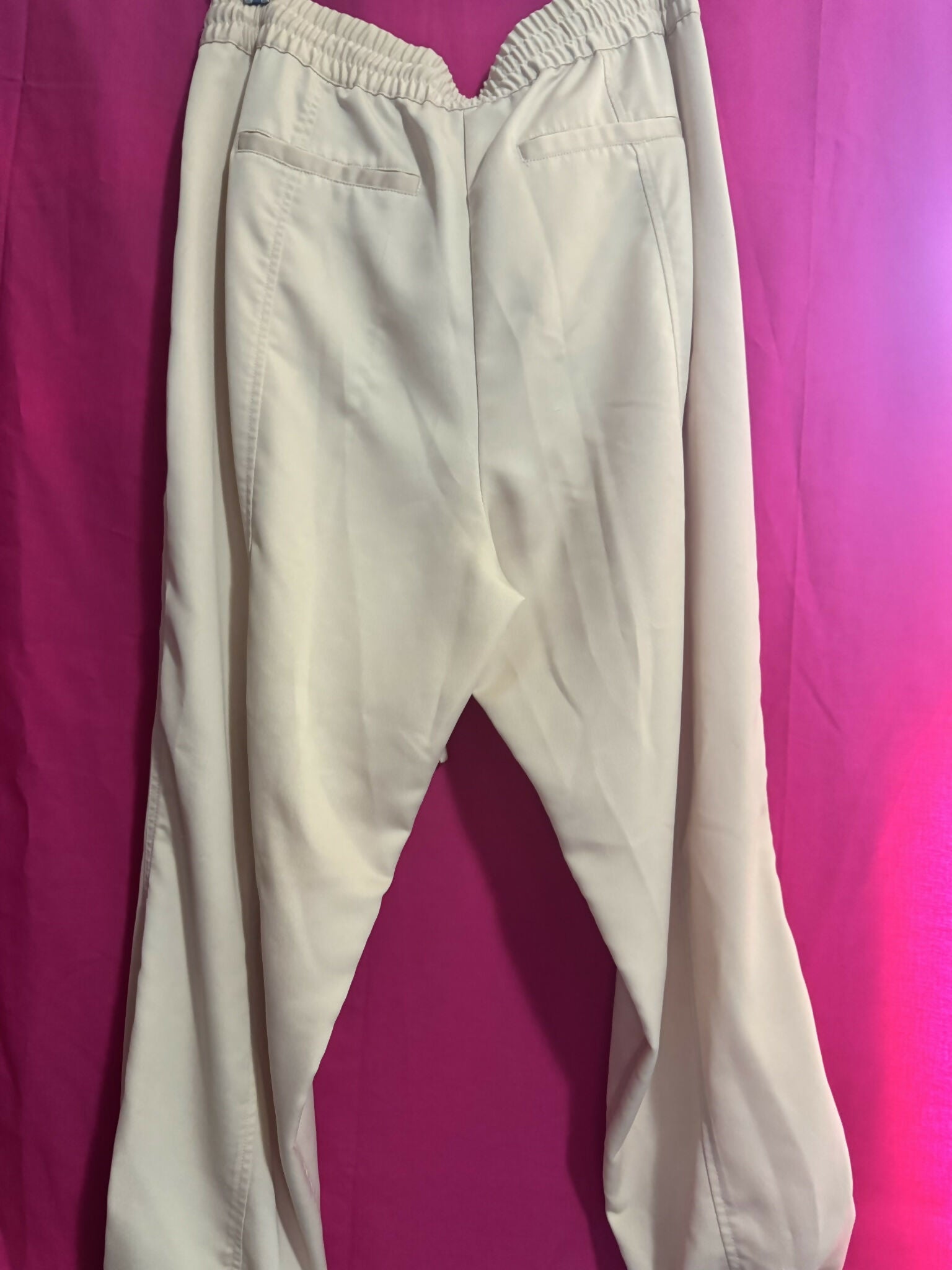 Derek Lam 10 Crosby Drawstring Jogger Pants - /Beige - 12