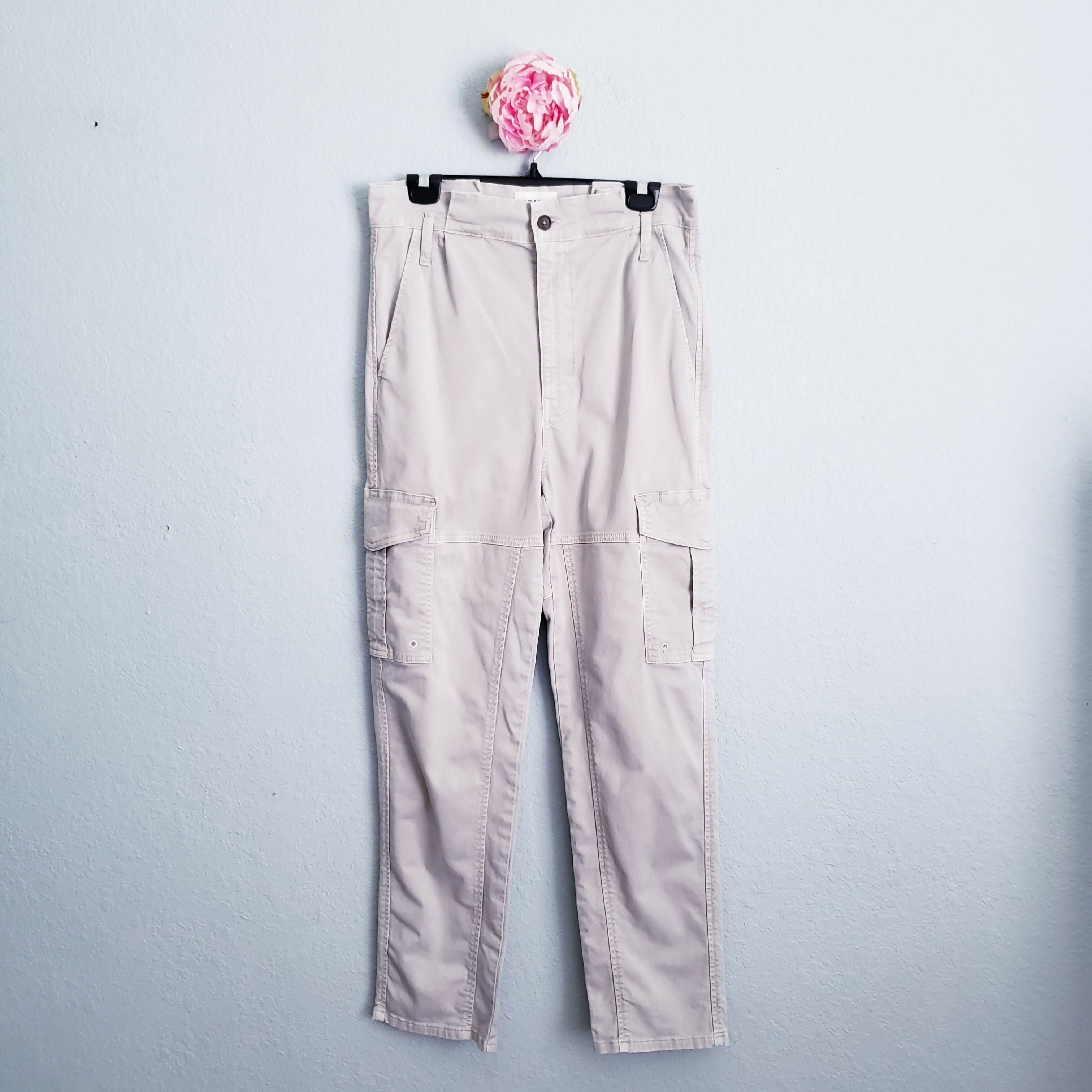 FRAME Denim Belted Pant - /Green - 27