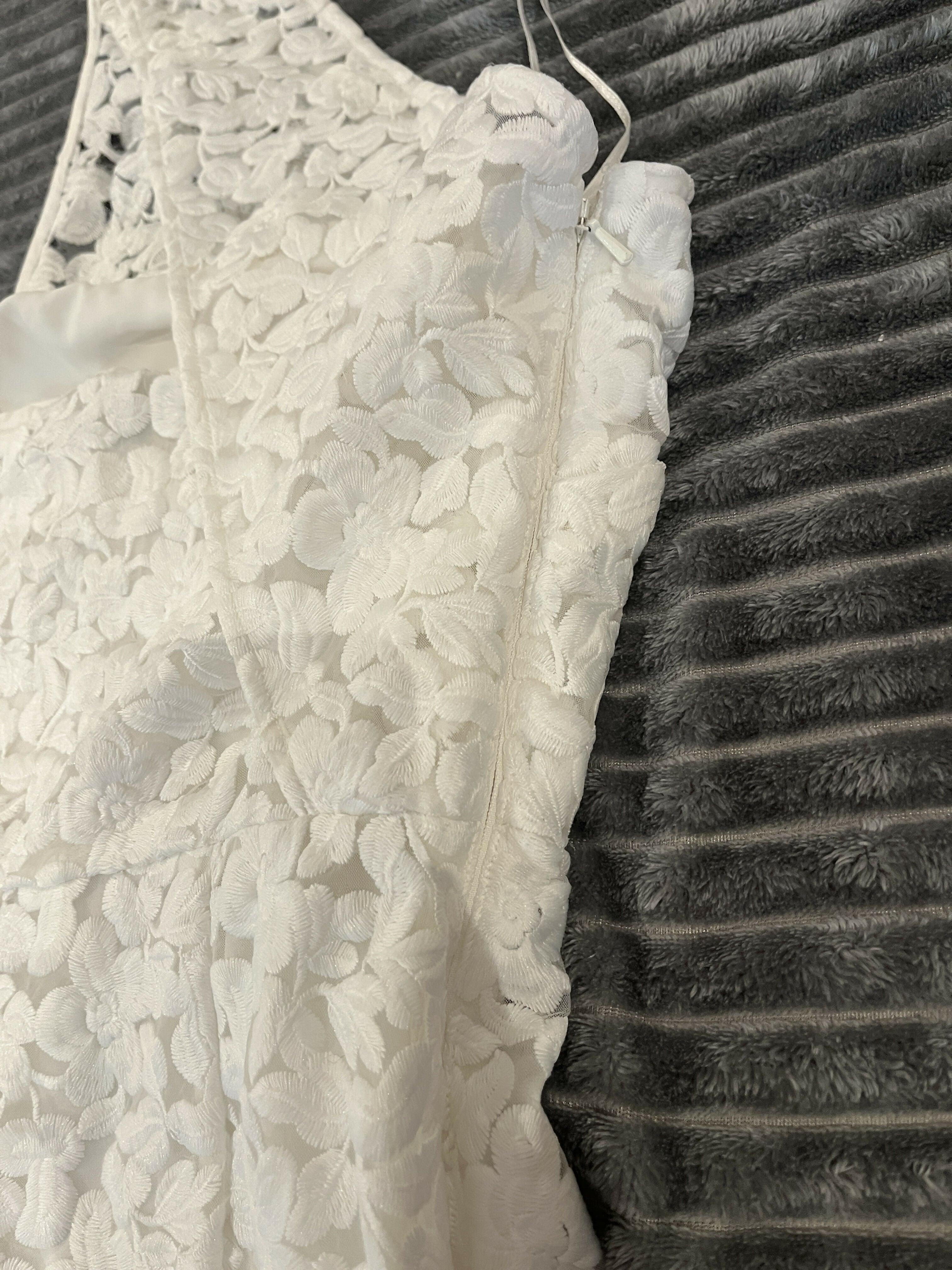 Reiss Sophia-One Shoulder Dress - White - 6