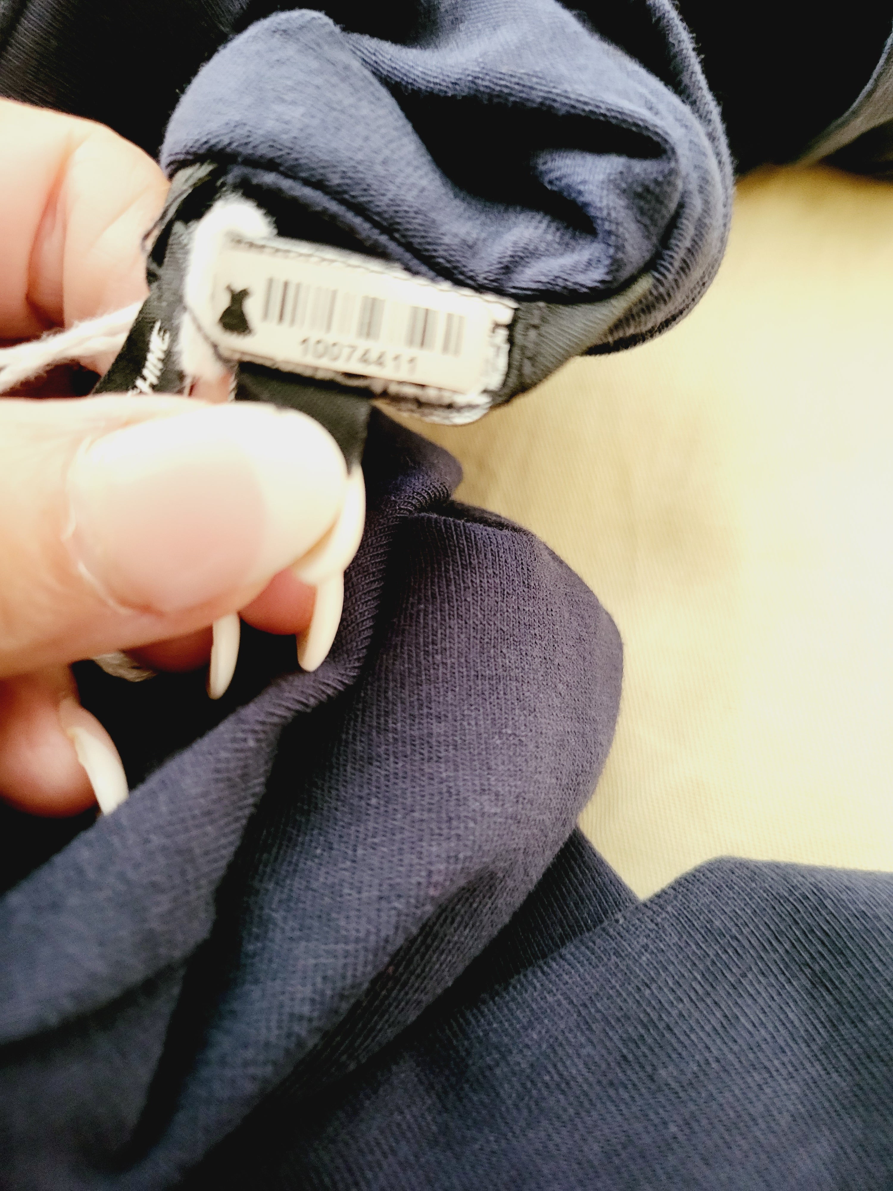 NIC+ZOE Pier Embroidered Shift Dress - /Navy Multi - L