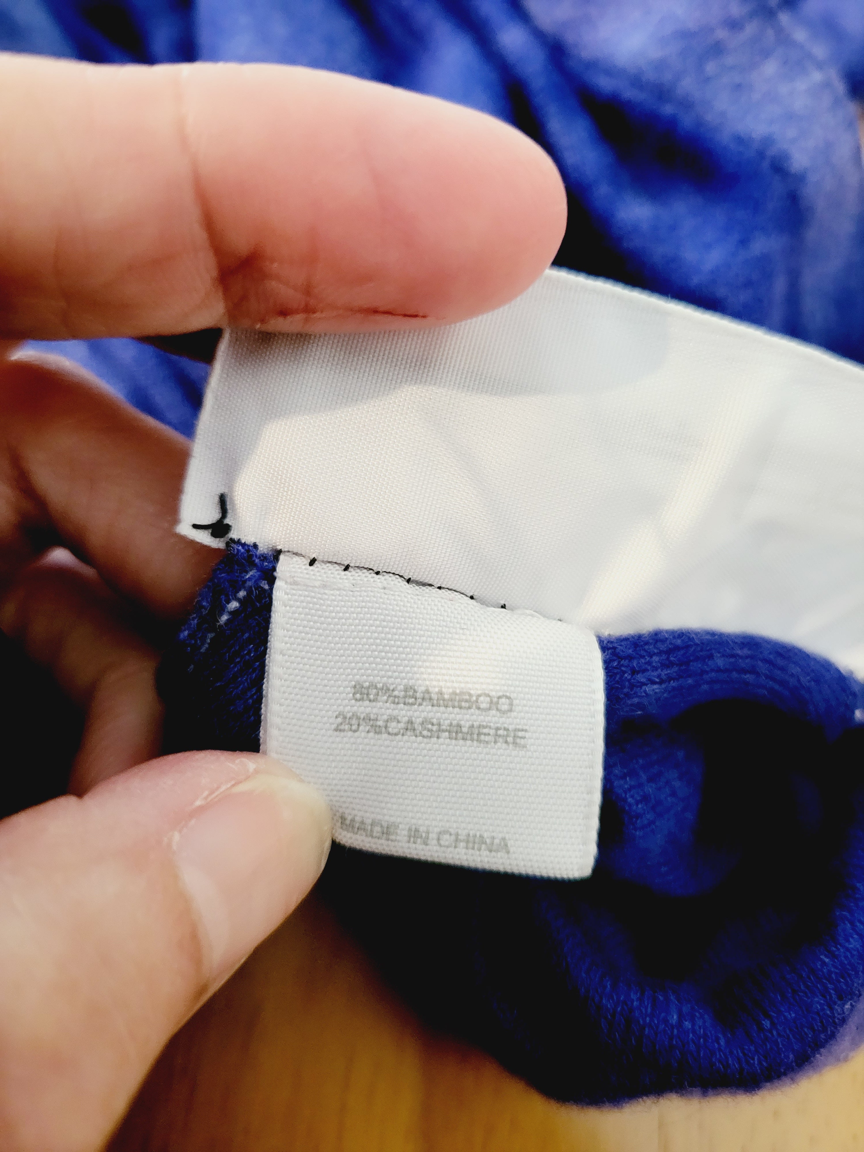 Kokun Overdyed Boxy Cashmere Crew Neck