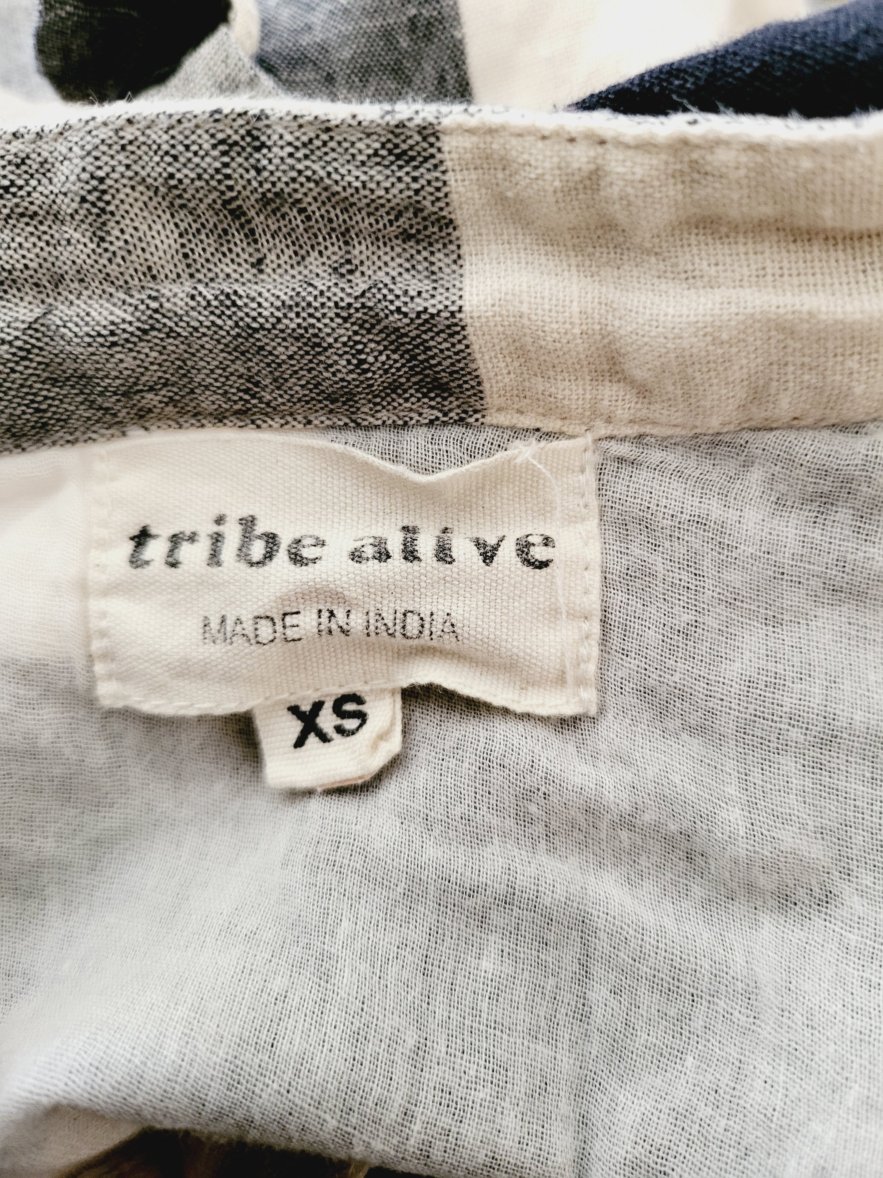 Tribe Alive Freya Ruffled Shirt Dress Size XS