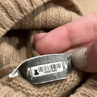 Naadam Cashmere Turtleneck Side Slits Midi Dress