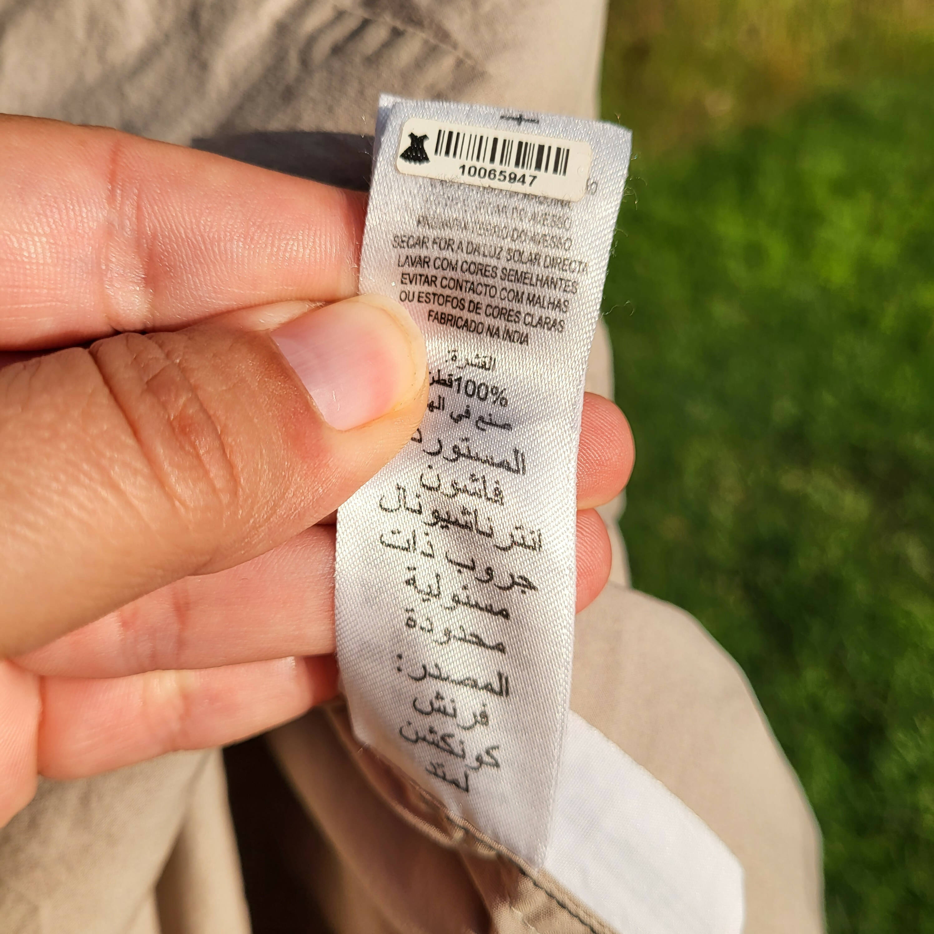 French Connection Adoni Drawstring Waist Shirtdress - /Beige - S