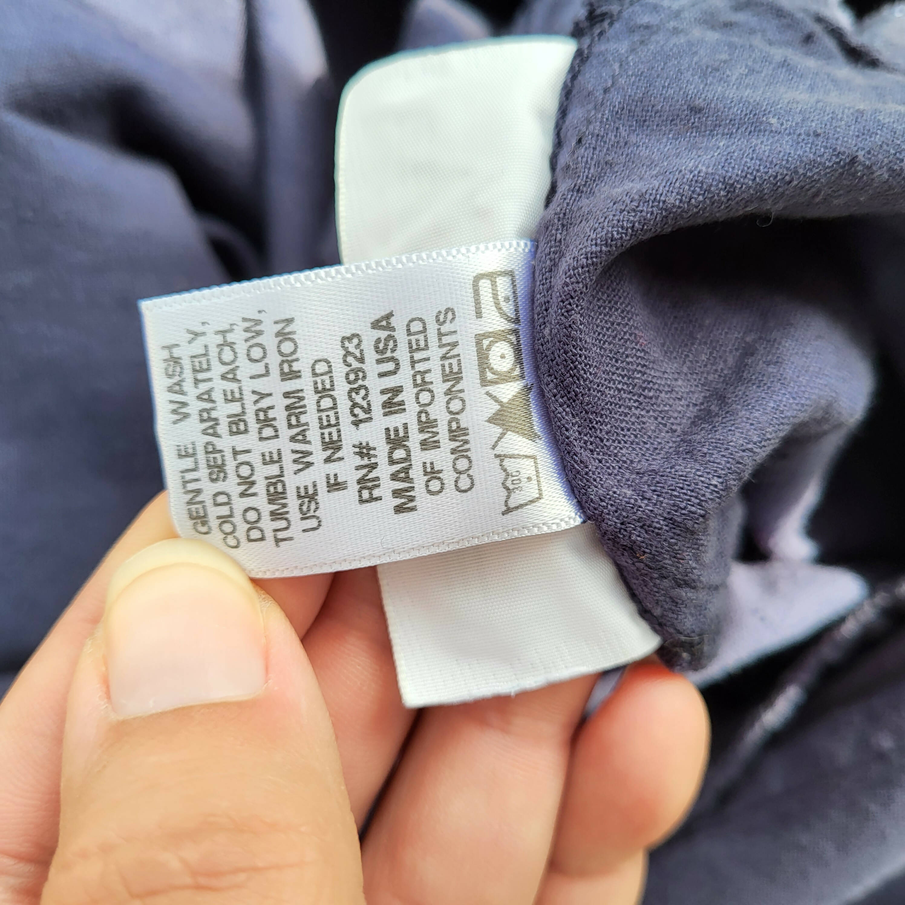 LACAUSA montana jumpsuit in french blue