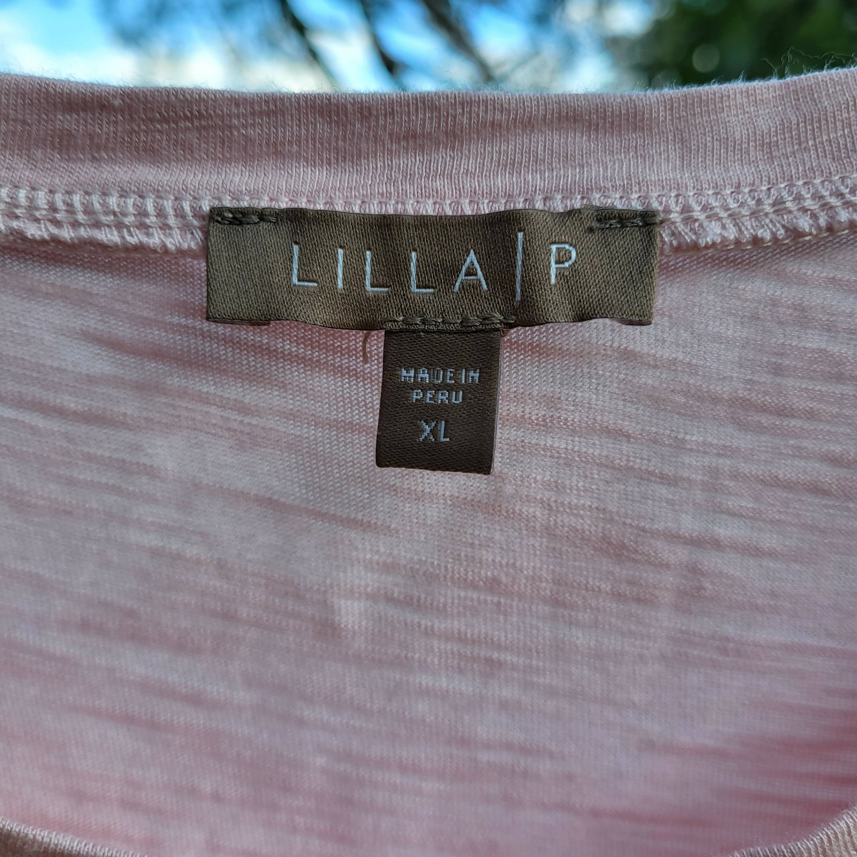 Lilla P Flame Modal Sleeveless Wedge Slit Neck in camellia