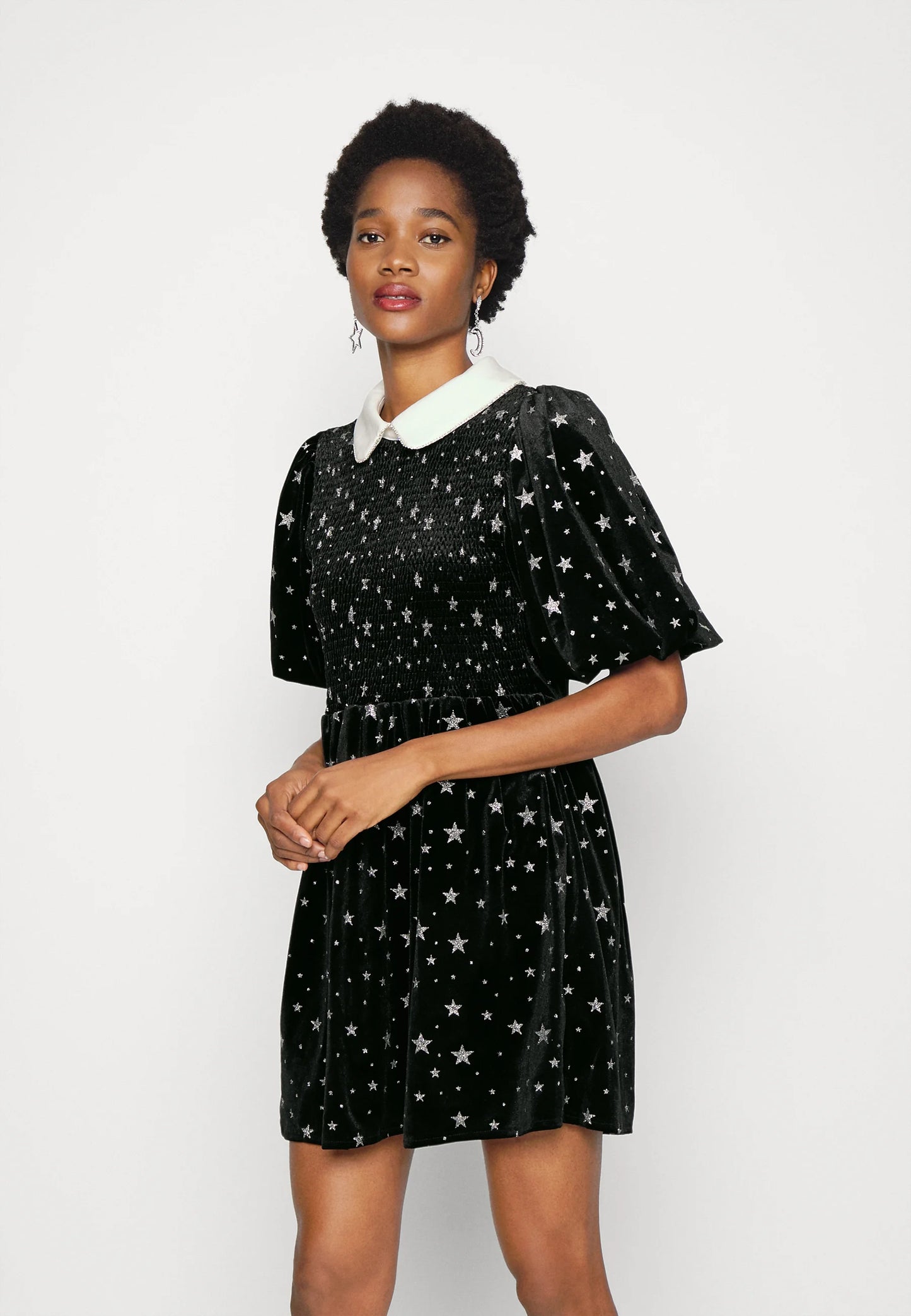 Zodiac Velvet Mini Dress