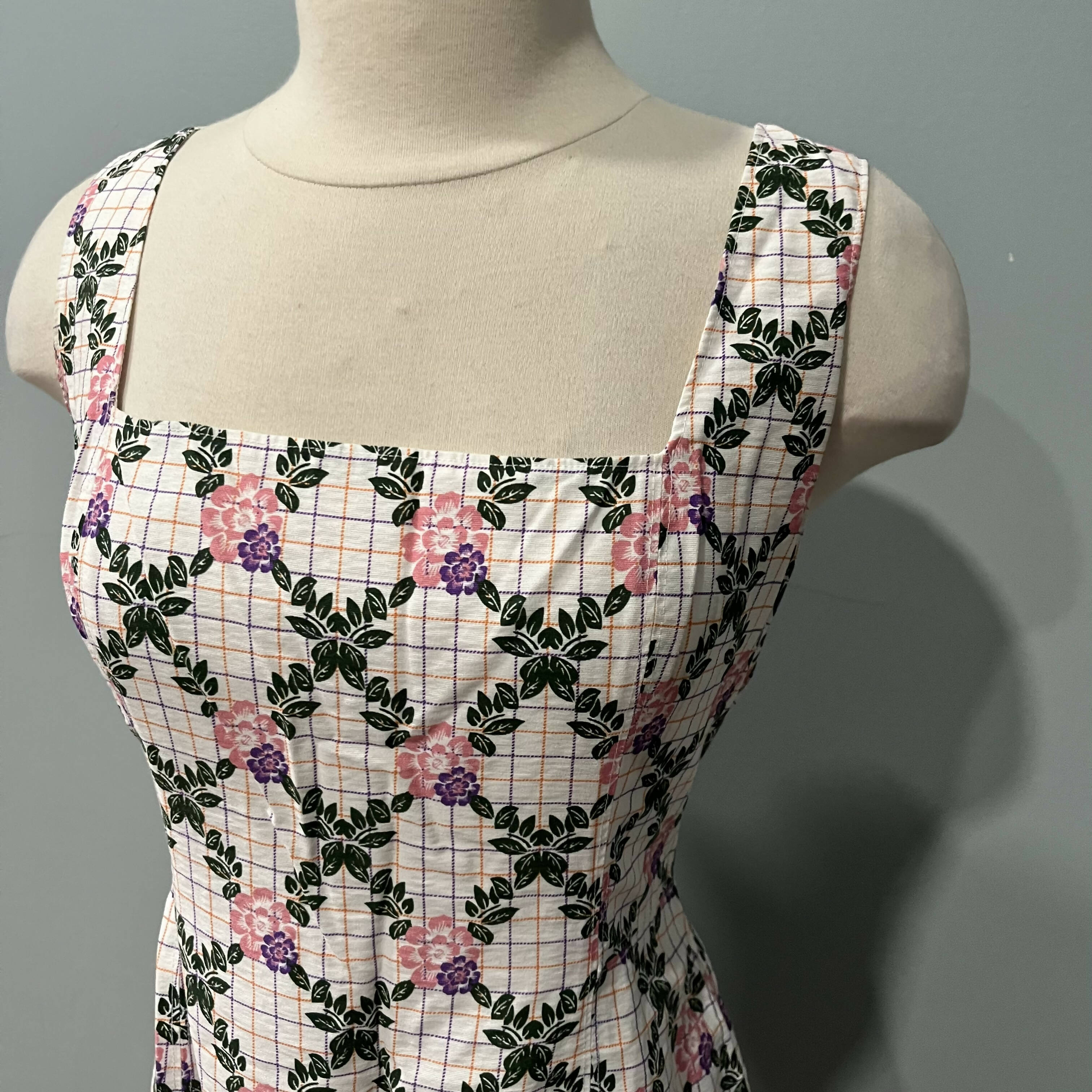 The East Order Square Neckline Mini Dress