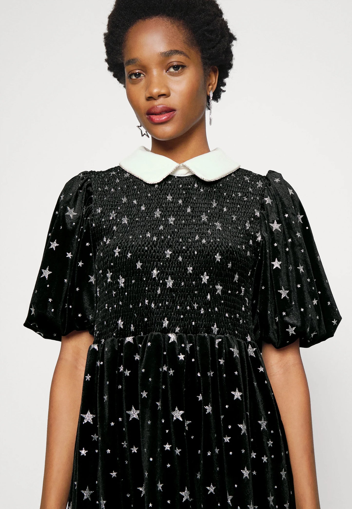 Zodiac Velvet Mini Dress