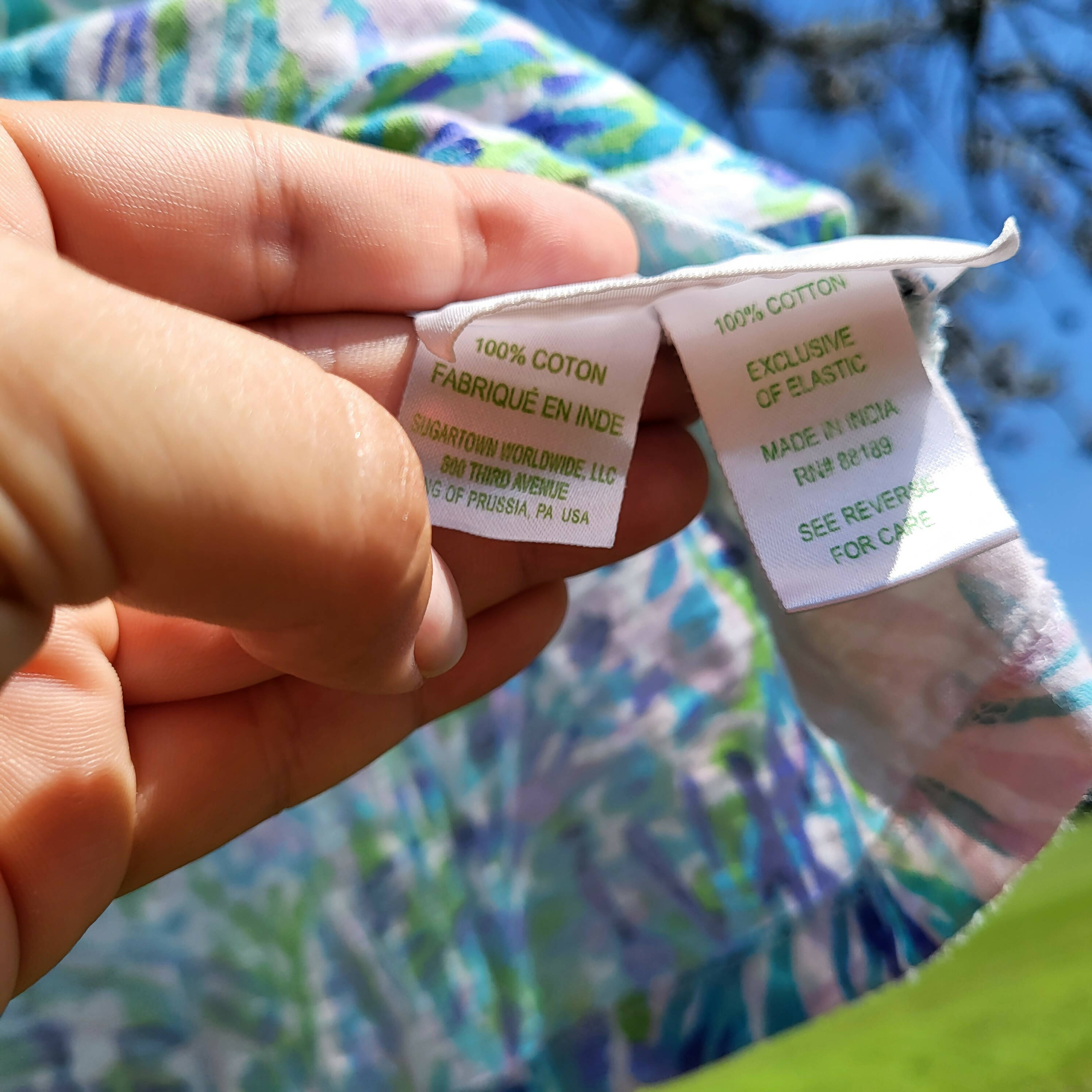 Lilly Pulitzer Essie Tank- Top - Shell - Blue Multi/Multi Shell - S