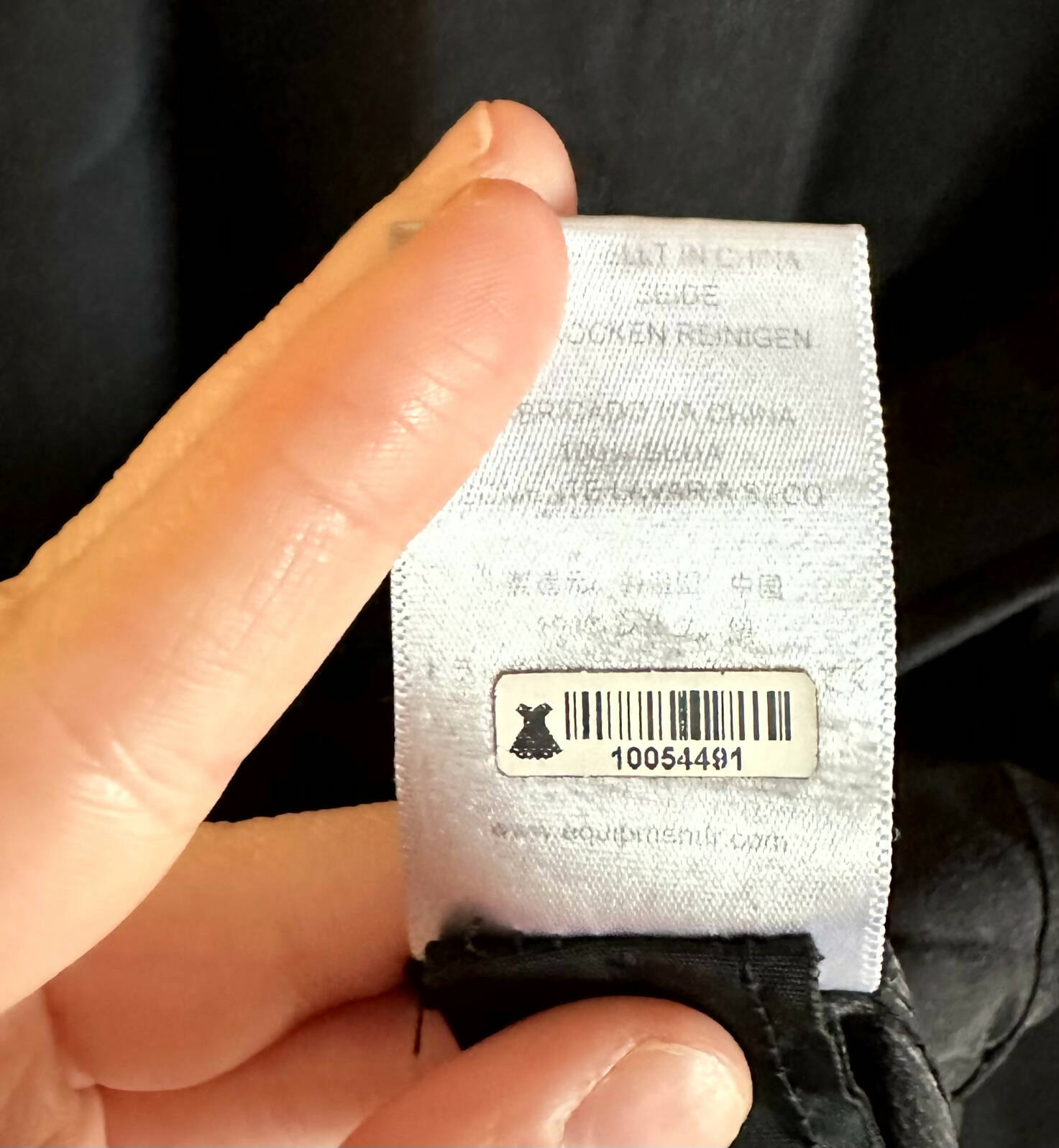 Equipment Cold Shoulder Long Sleeve Collared Tee Shirt - Black