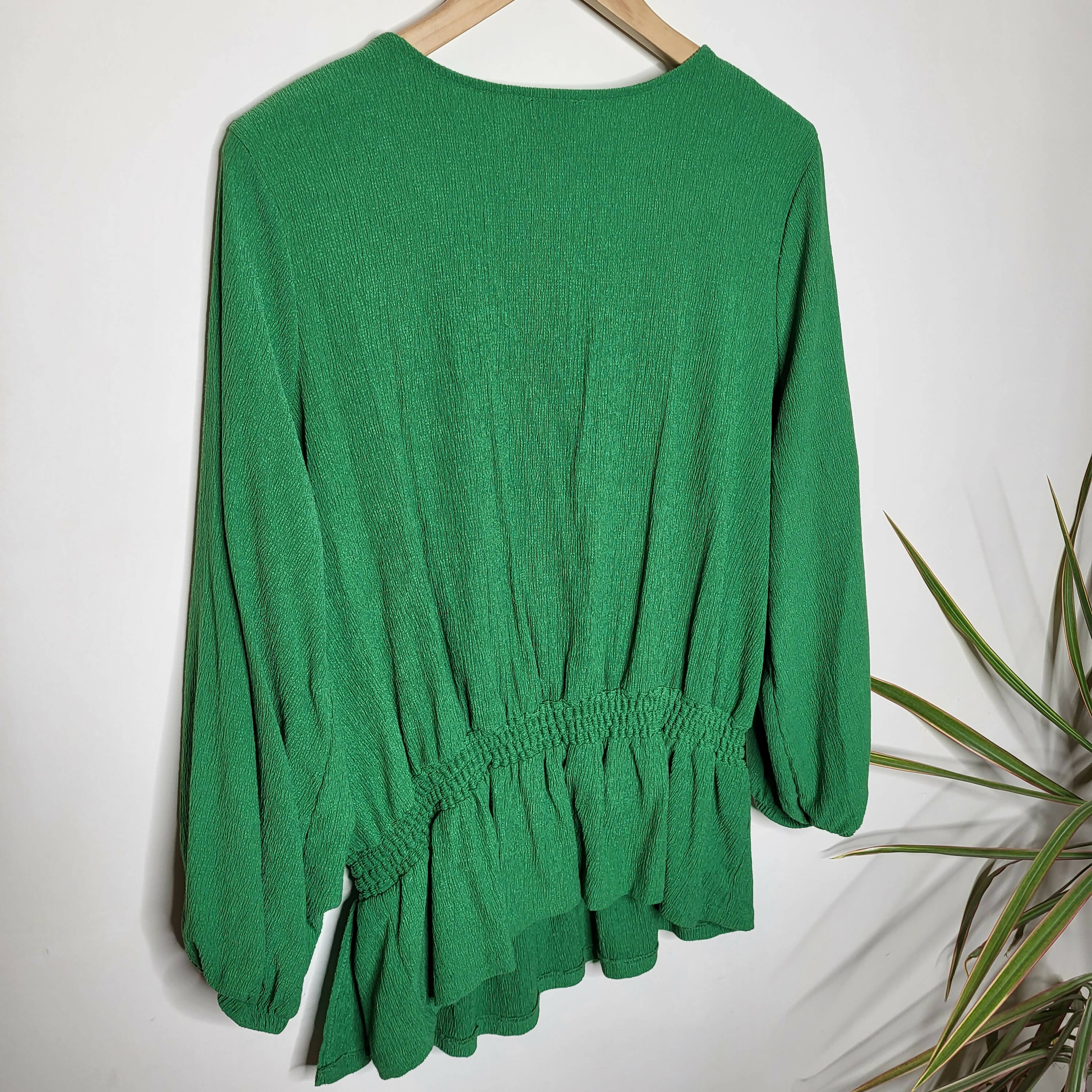 Vince Camuto Wrap Front Long Sleeve Blouse