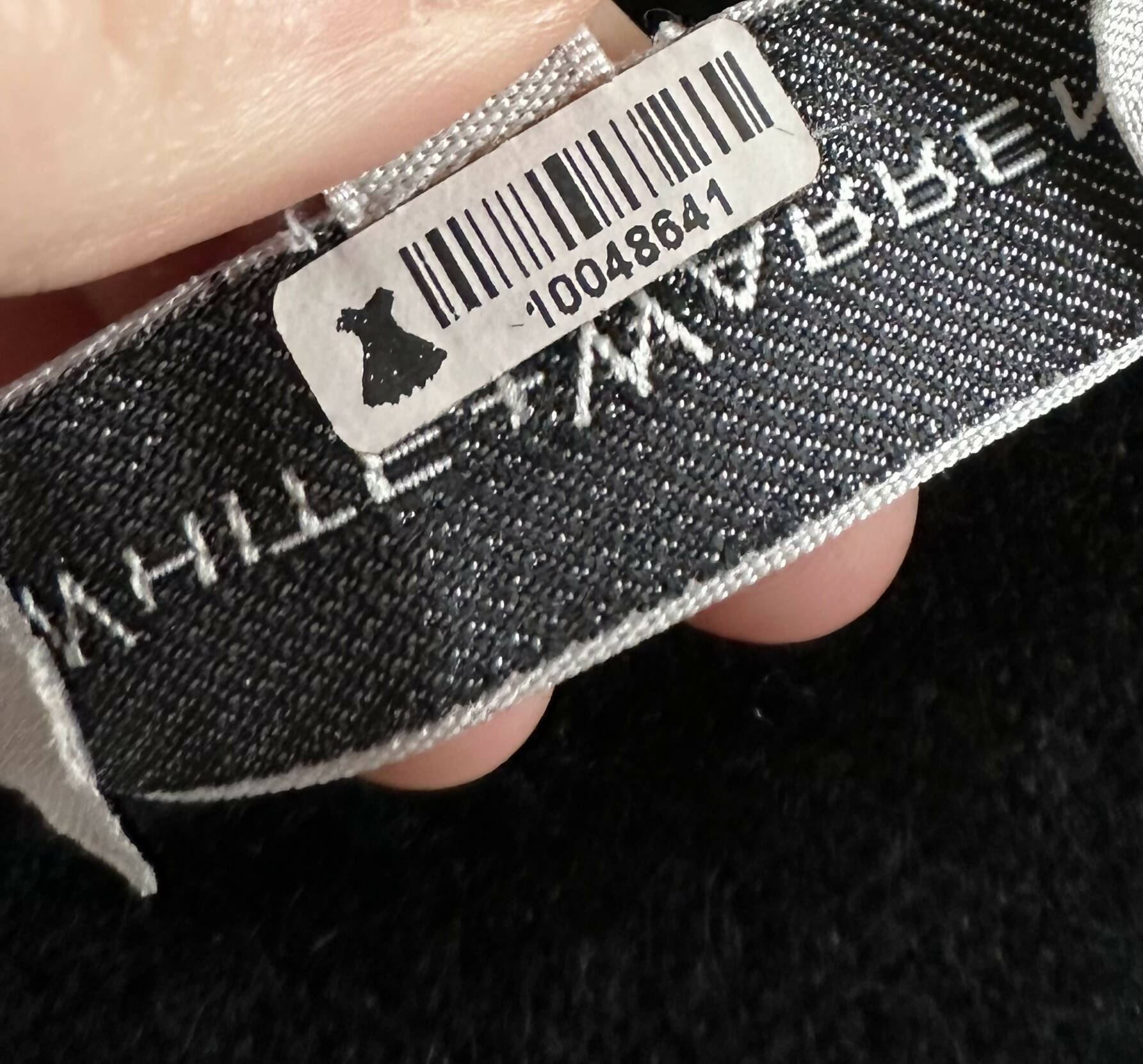 White + Warren Cashmere Button Cuff Wrap - Black