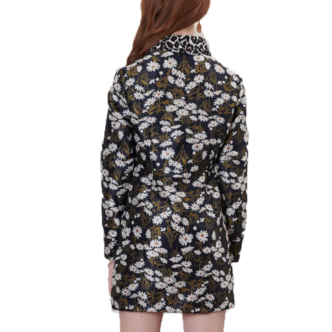 Mabel Jacquard Mini Dress