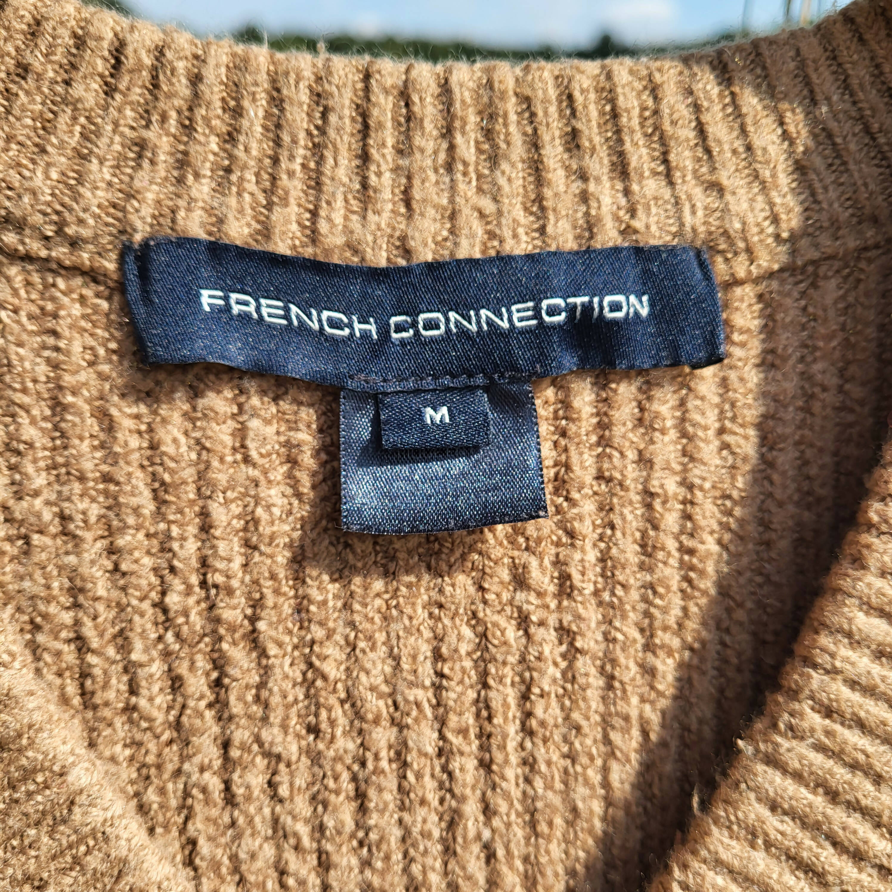 French Connection Wool Blend V-Neck Sweater