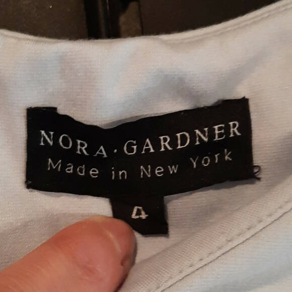 Nora Gardner Lydia 3/4 Sleeve Sheath Dress - /Blue