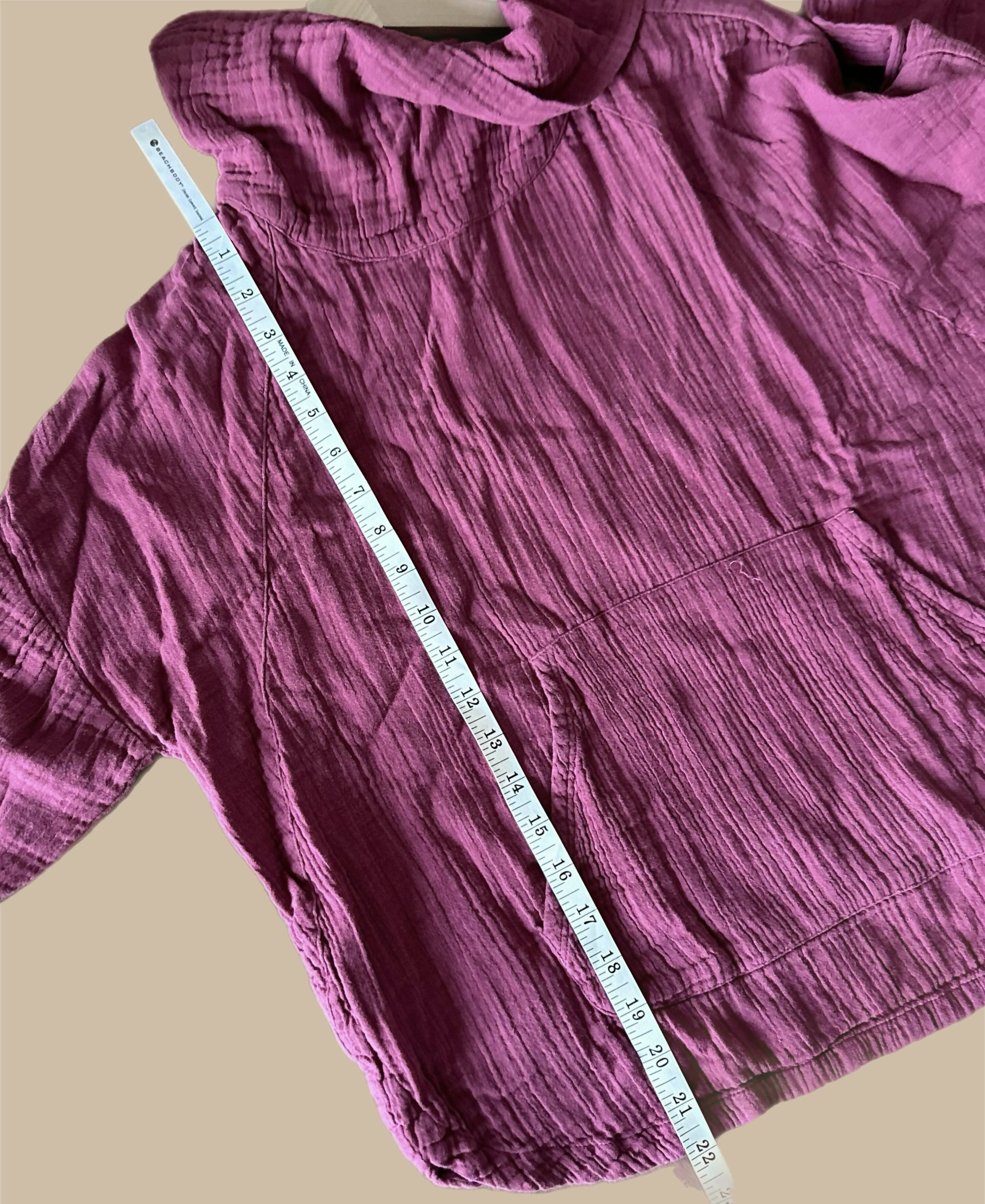 Lilla P OVERSIZED COWL NECK SWEATER - /Pink