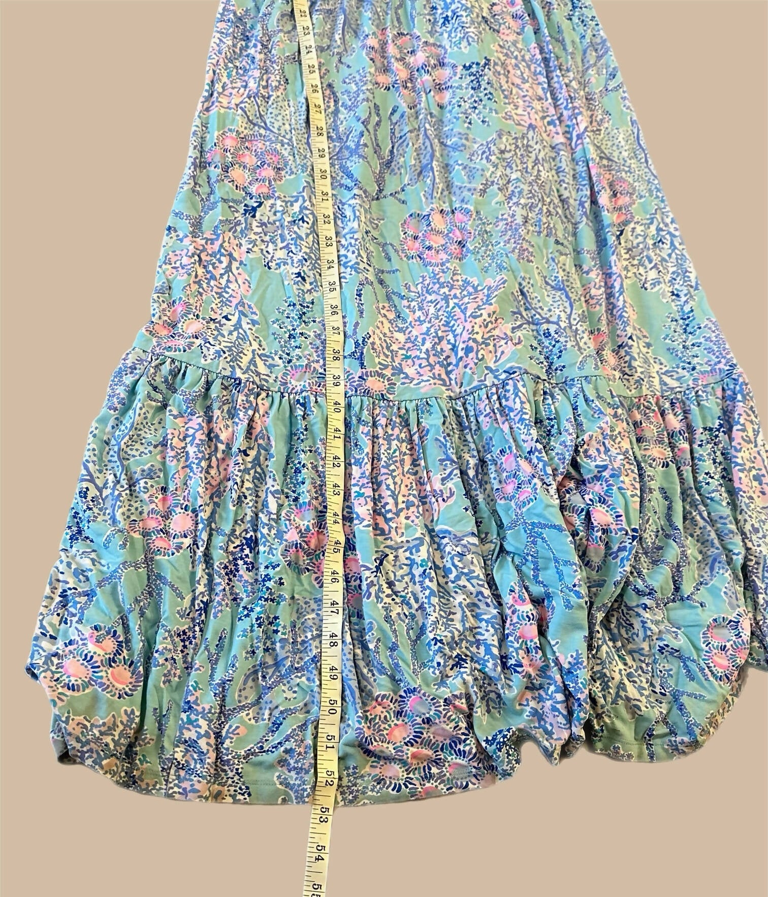 Lilly Pulitzer Vyra Maxi Dress - Floral - Blue Multi/Blue Ibiza Now You Sea Me