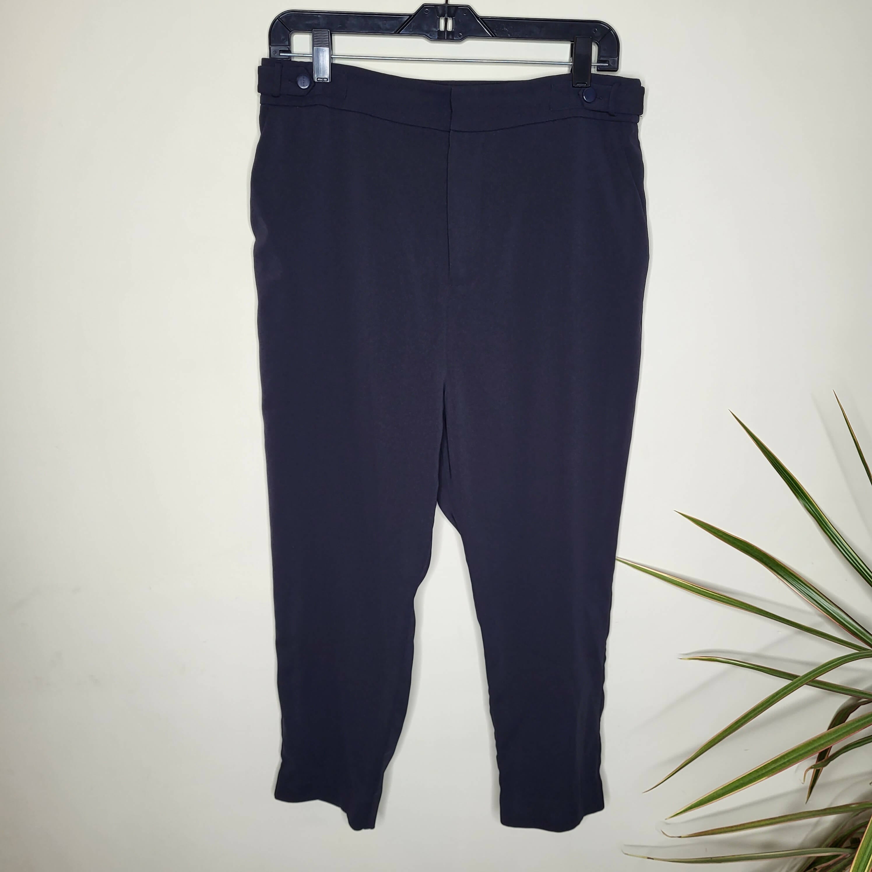 Equipment High Waisted Trouser - /Navy