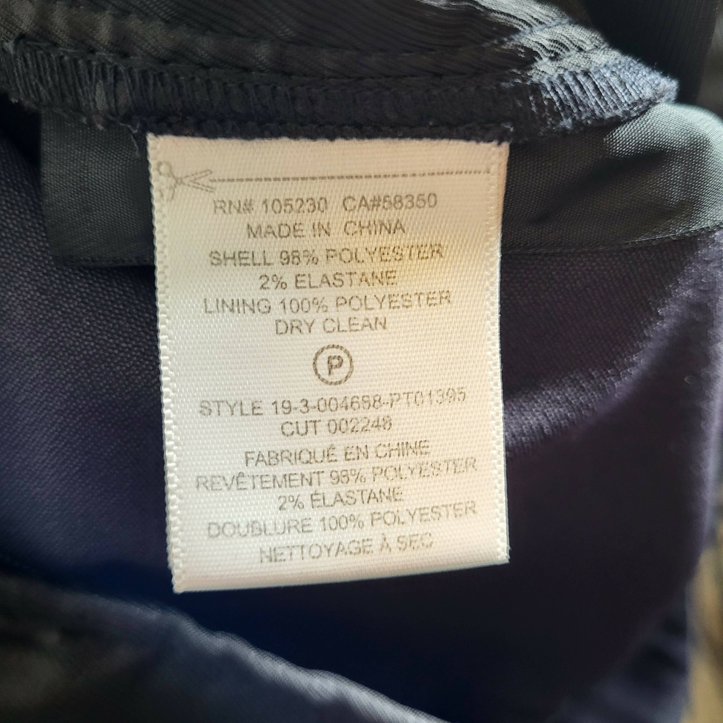 Equipment High Waisted Trouser - /Navy