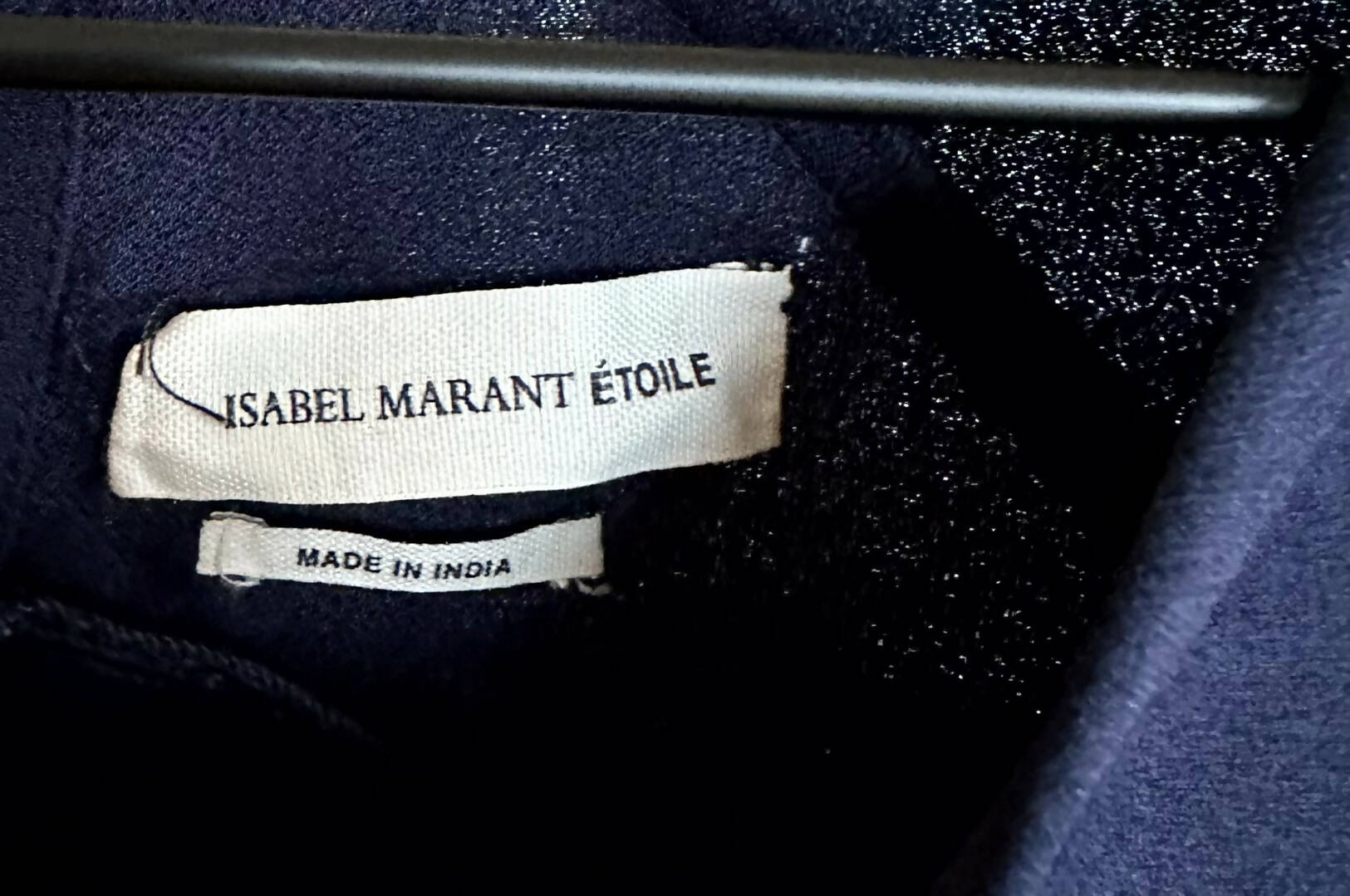 Isabel Marant Long Sleeve Ruched Blouse - Navy