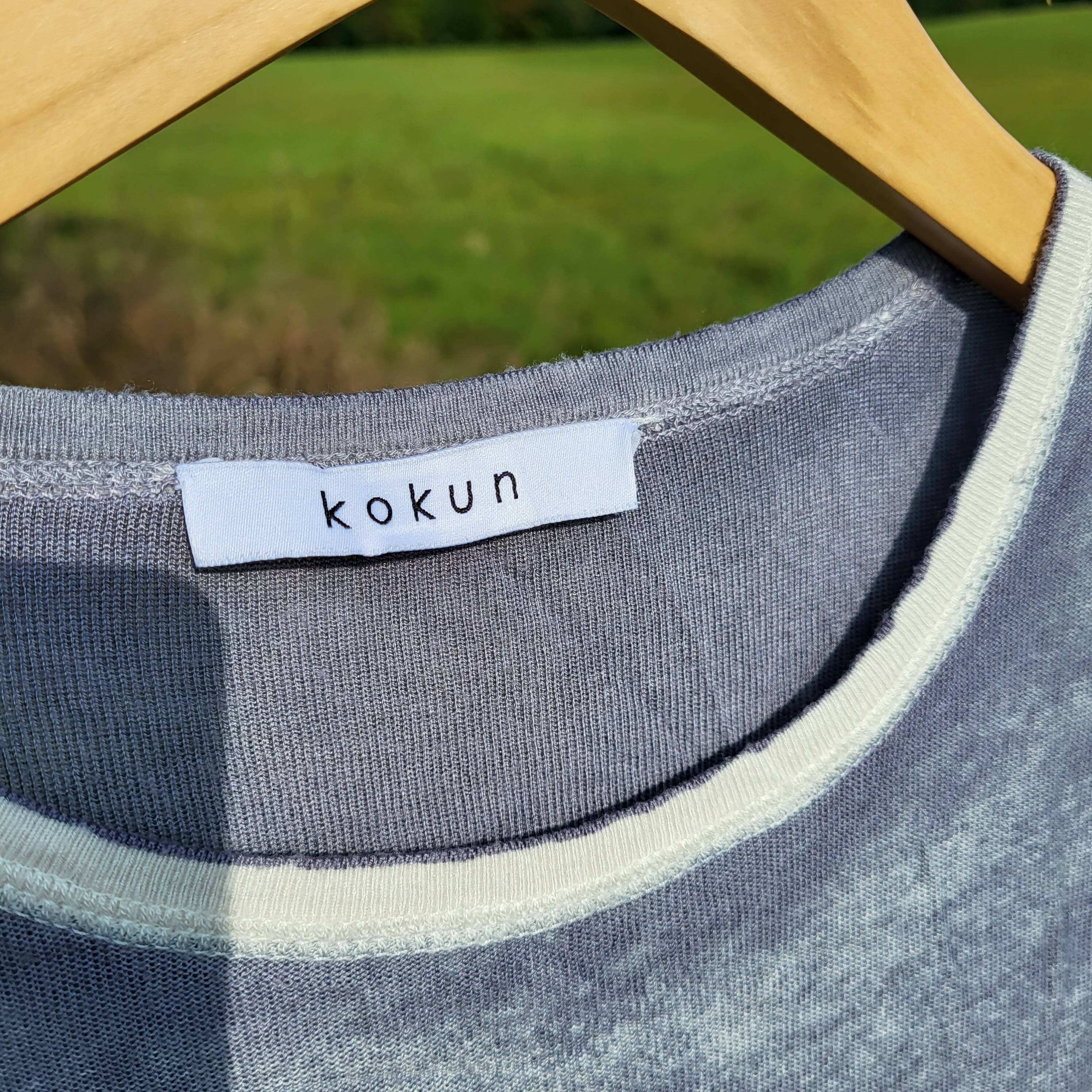 Kokun Overdyed Fitted Cashmere Crew Neck - Silver - XL