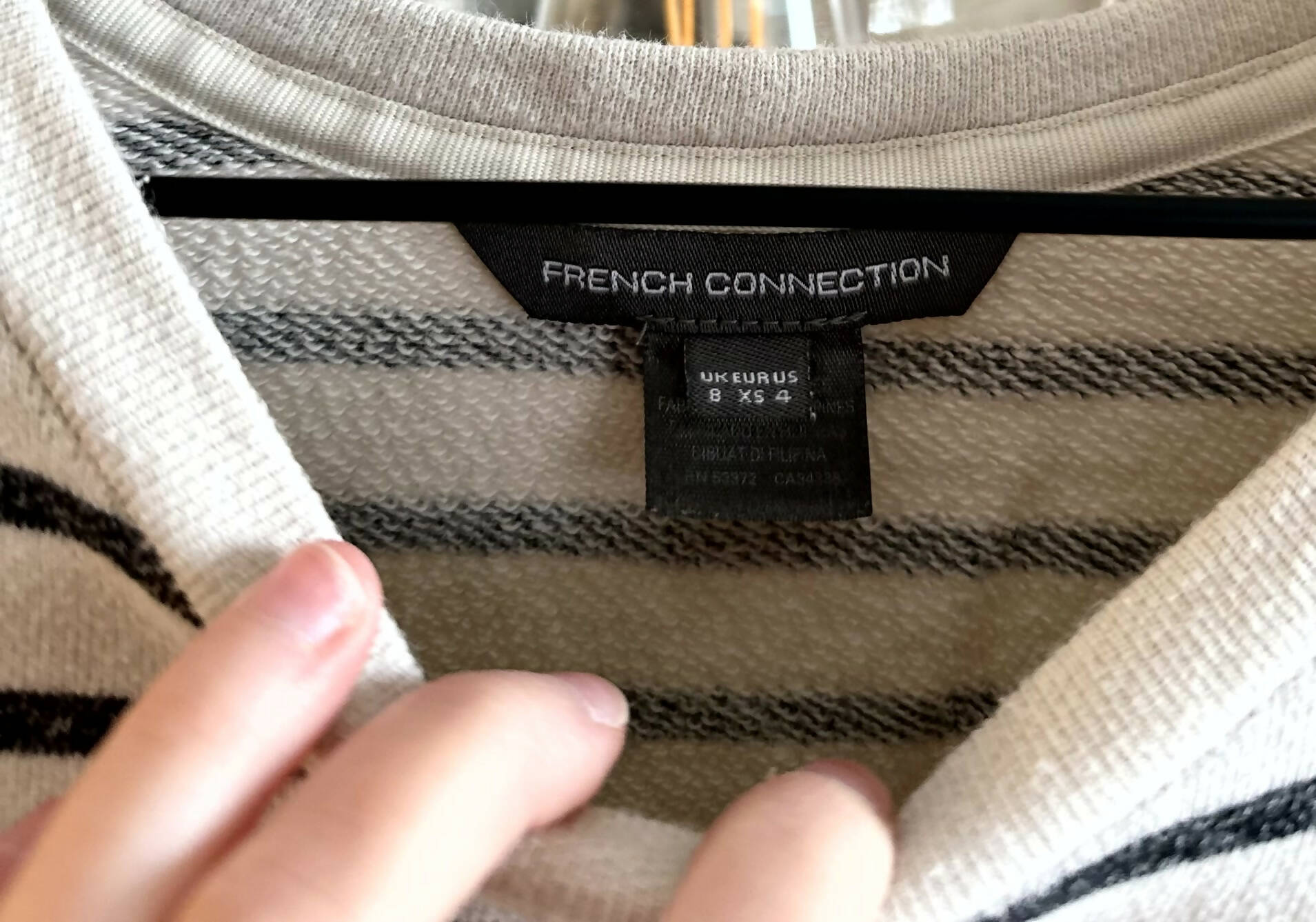 French Connection Normandy Stripe Tee Dress