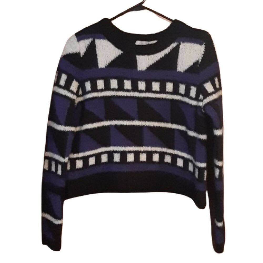 Hunter Bell Jasmine Cropped Wool Blend Sweater